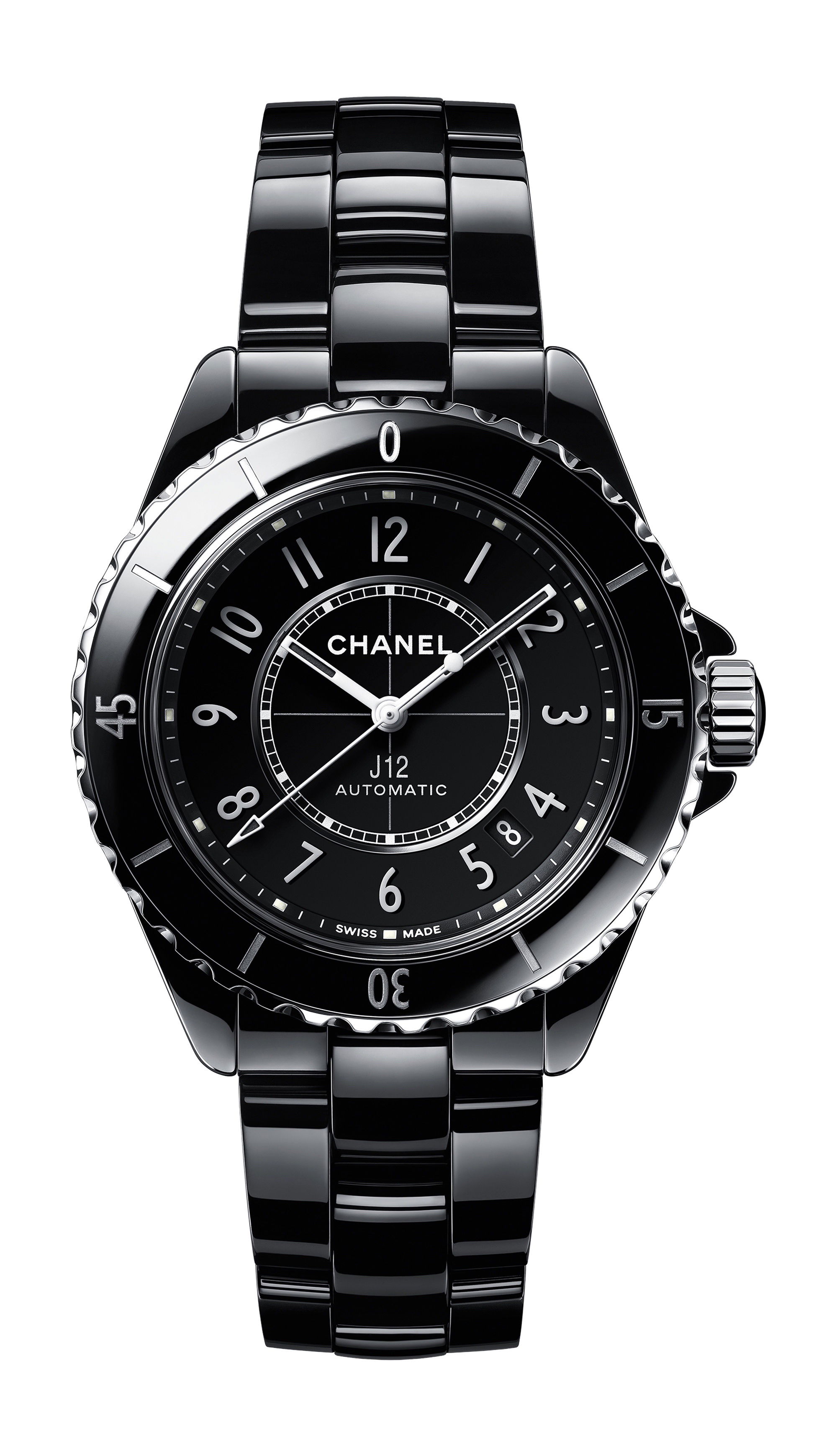 Chanel J12 Watch luxury timepiece - detailed view