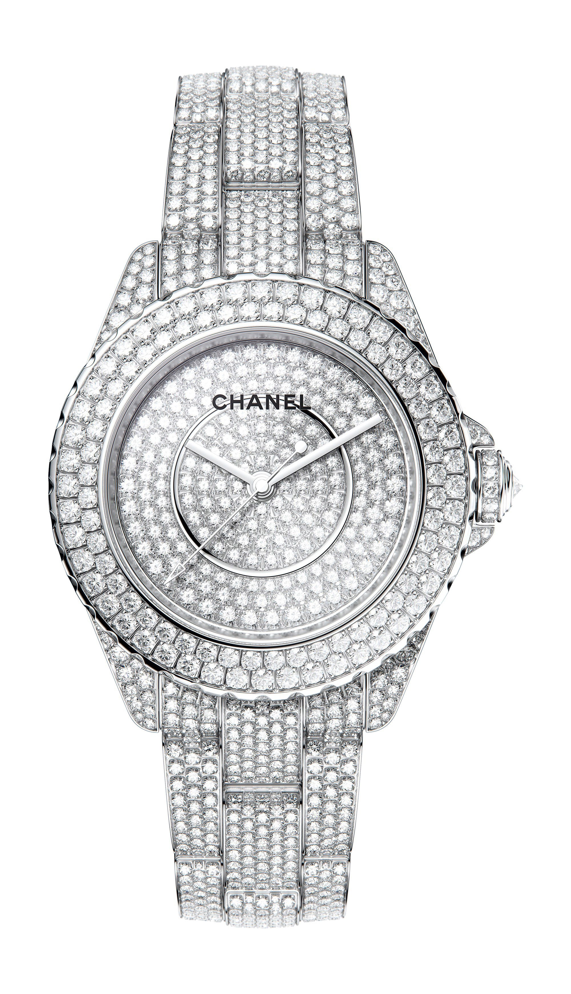 Chanel J12 Watch luxury timepiece - detailed view