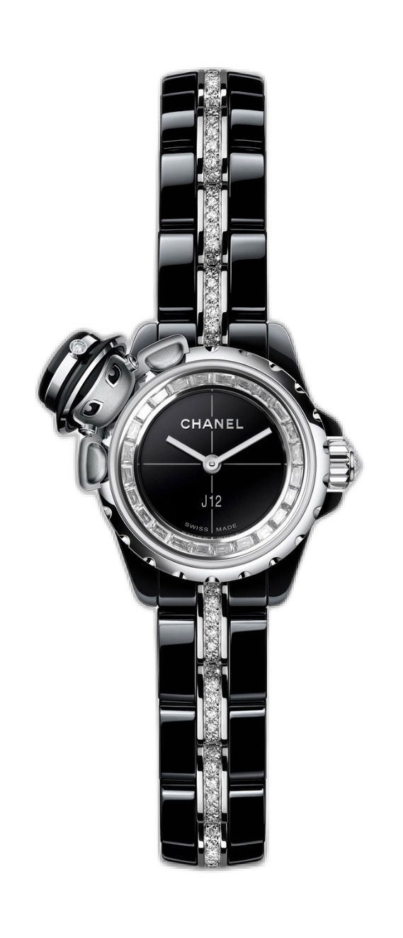 Chanel Mademoiselle J12 XS luxury timepiece - detailed view