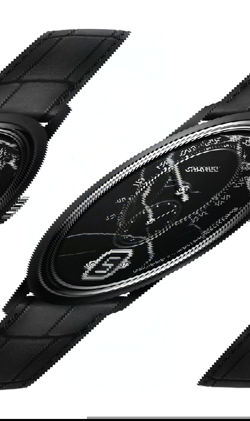Chanel Monsieur Marble luxury timepiece - detailed view