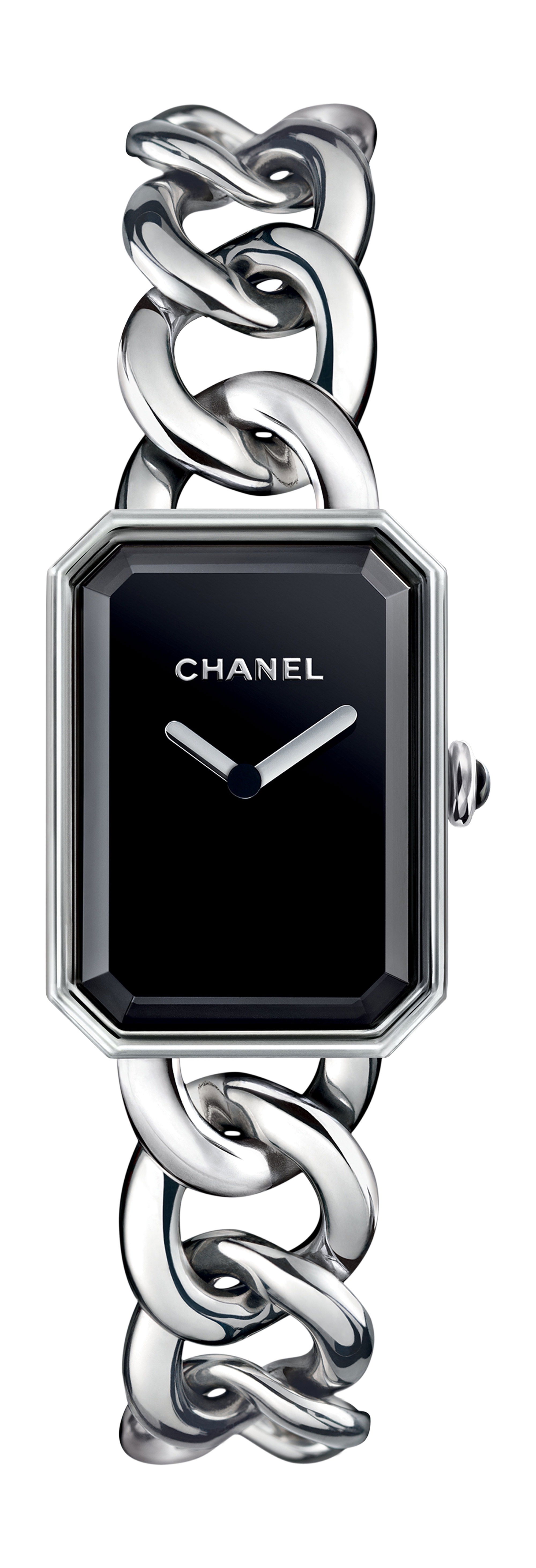 Chanel Première Chain Watch luxury timepiece - detailed view