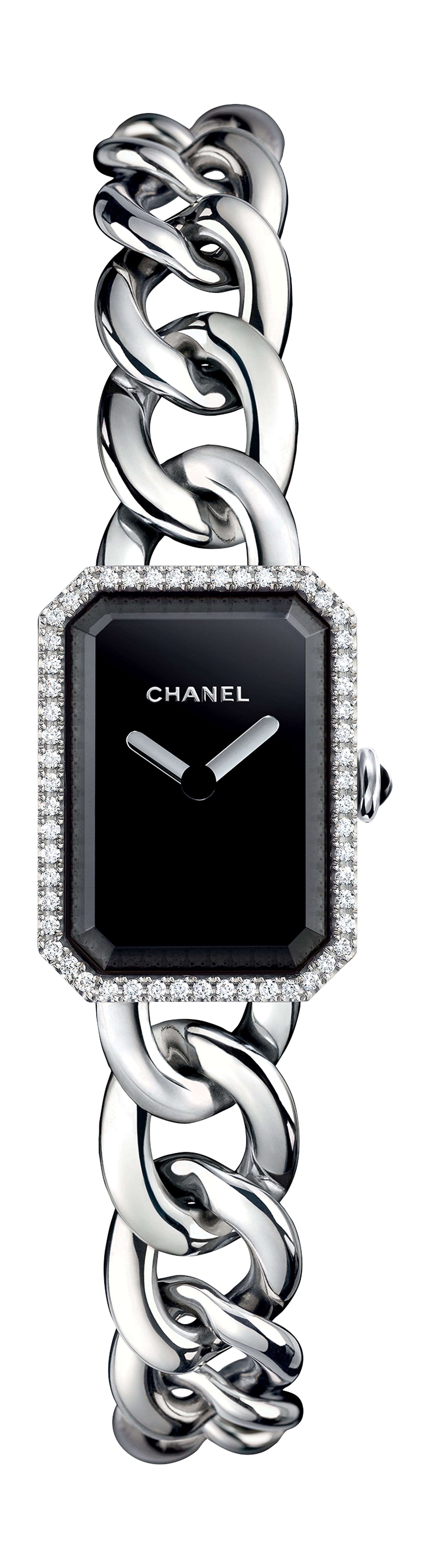 Chanel Première Chain Watch luxury timepiece - detailed view