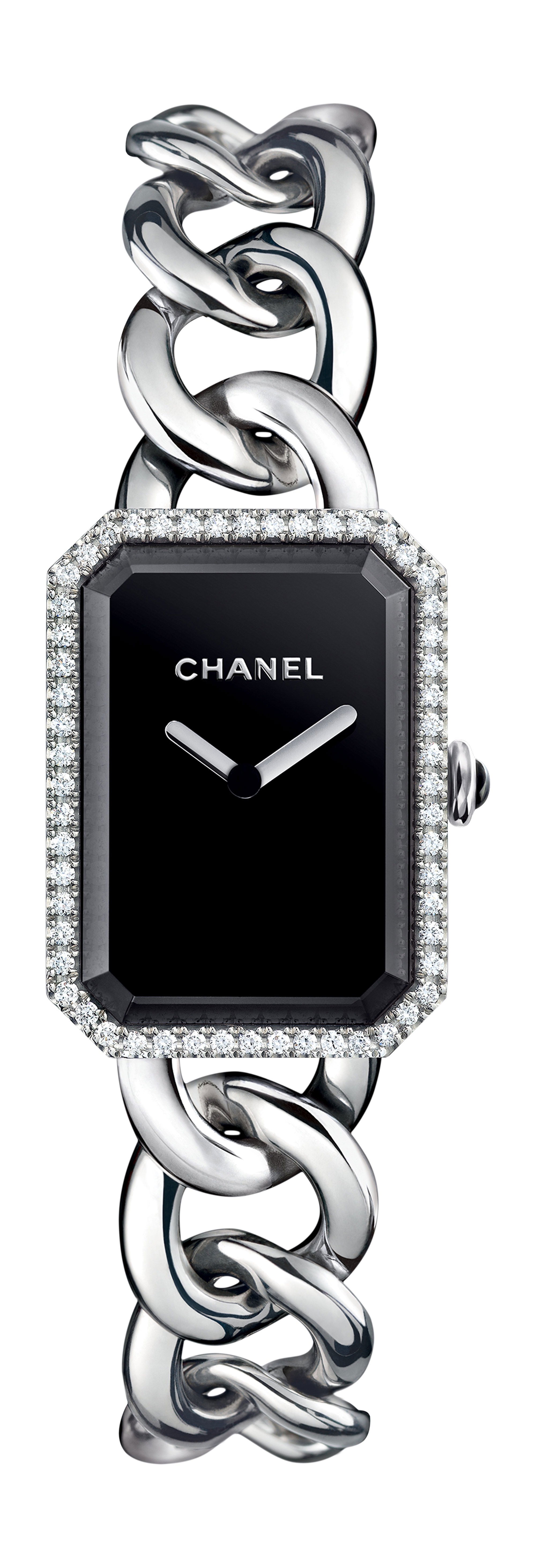 Chanel Première Chain Watch luxury timepiece - detailed view