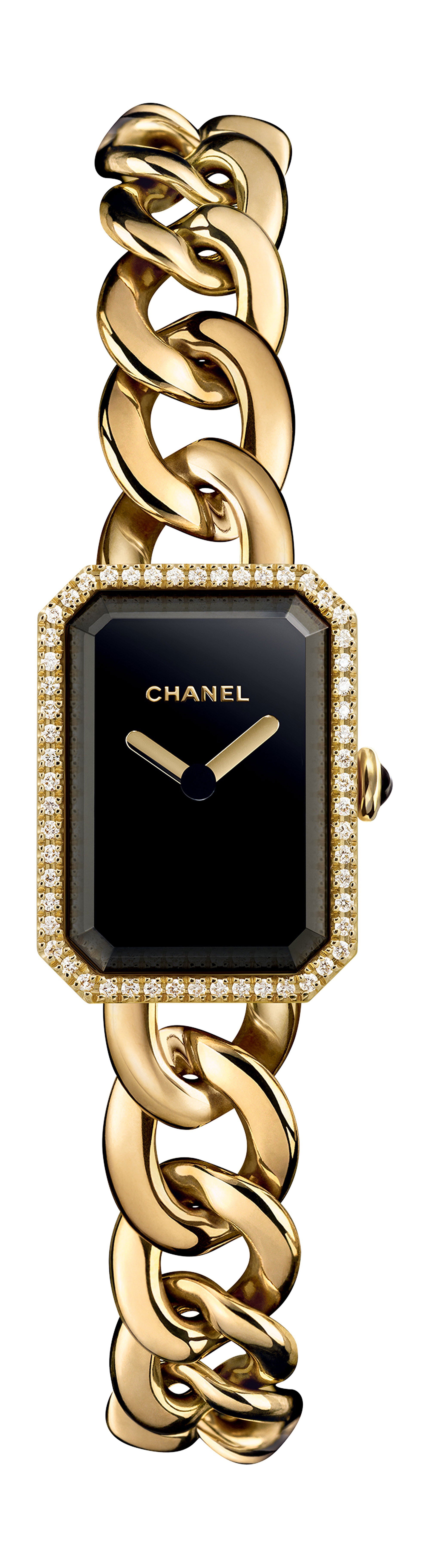 Chanel Première Chain Watch luxury timepiece - detailed view