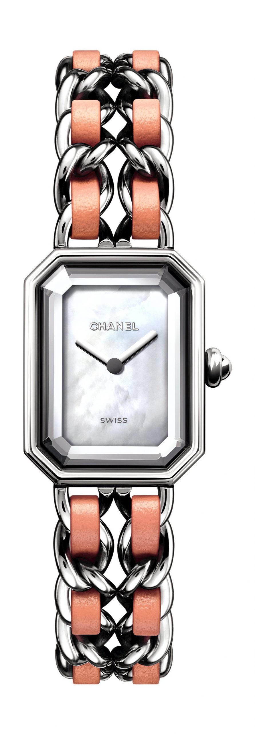 Chanel Première Rock Pink Blossom luxury timepiece - detailed view