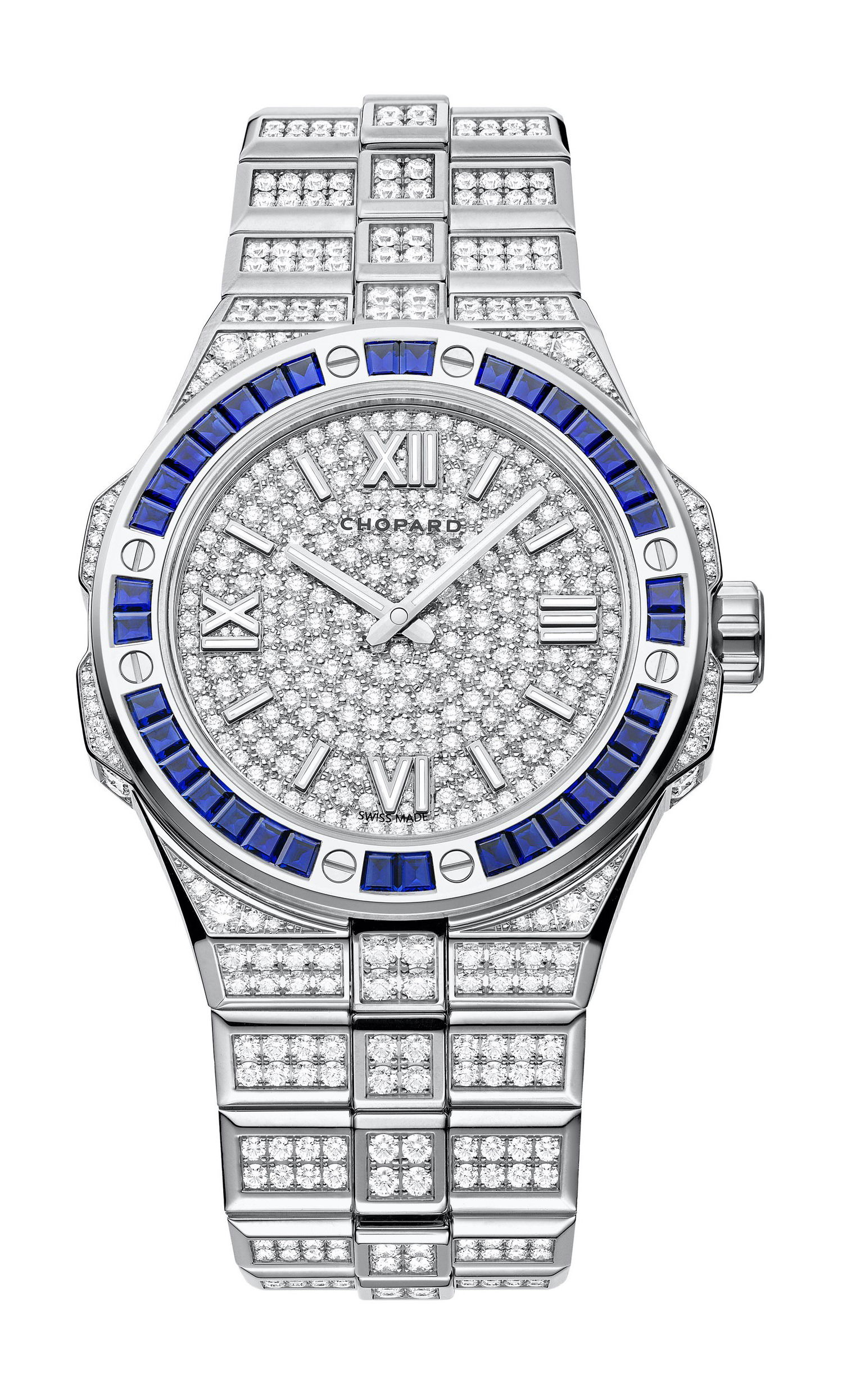 Chopard Alpine Eagle Frozen luxury timepiece - detailed view