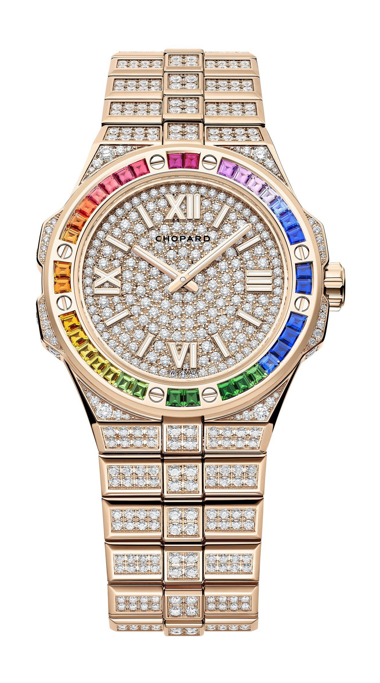 Chopard Alpine Eagle Frozen luxury timepiece - detailed view