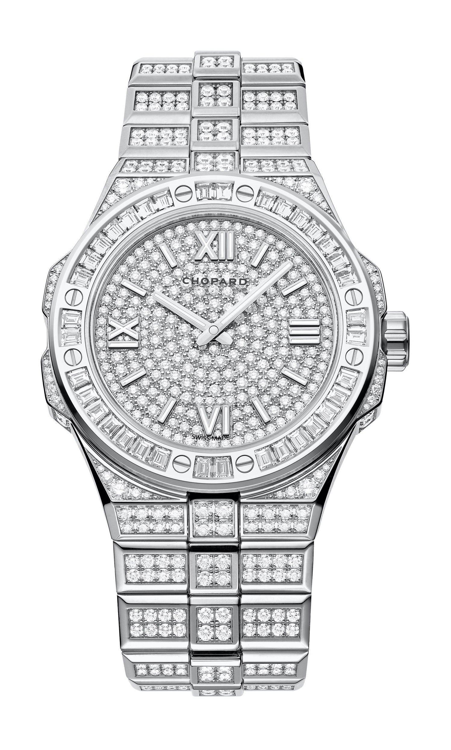 Chopard Alpine Eagle Frozen luxury timepiece - detailed view