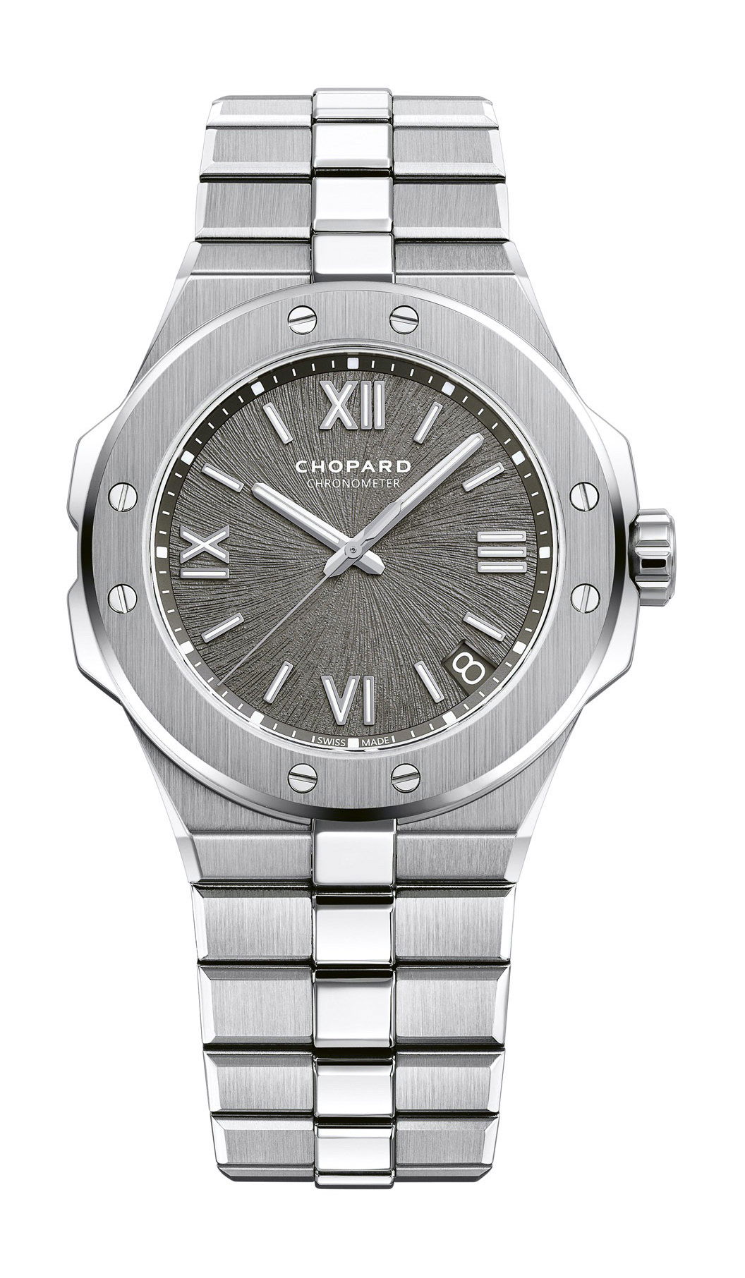 Chopard Alpine Eagle 41 luxury timepiece - detailed view