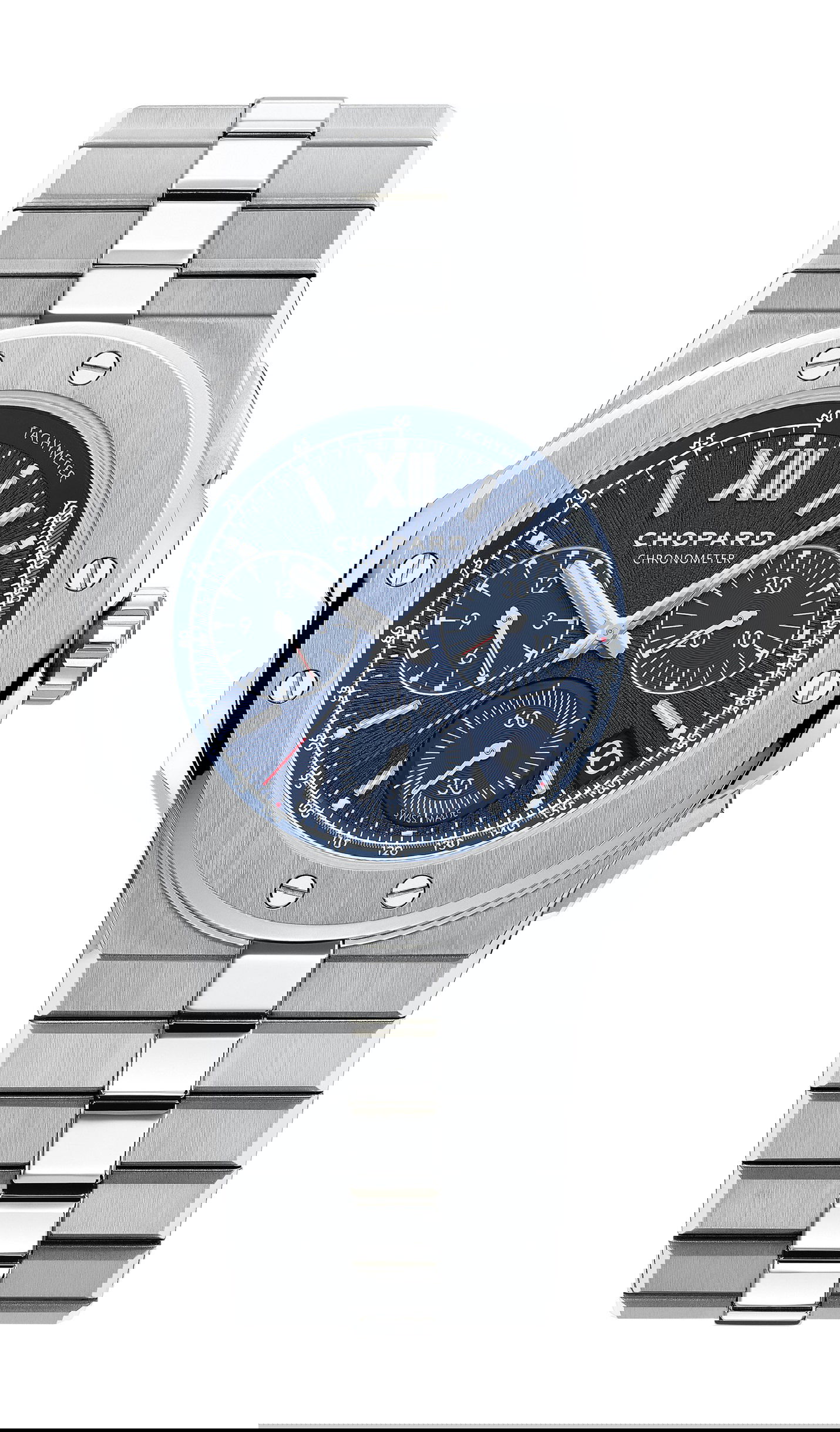 Chopard Alpine Eagle XL Chrono luxury timepiece - detailed view