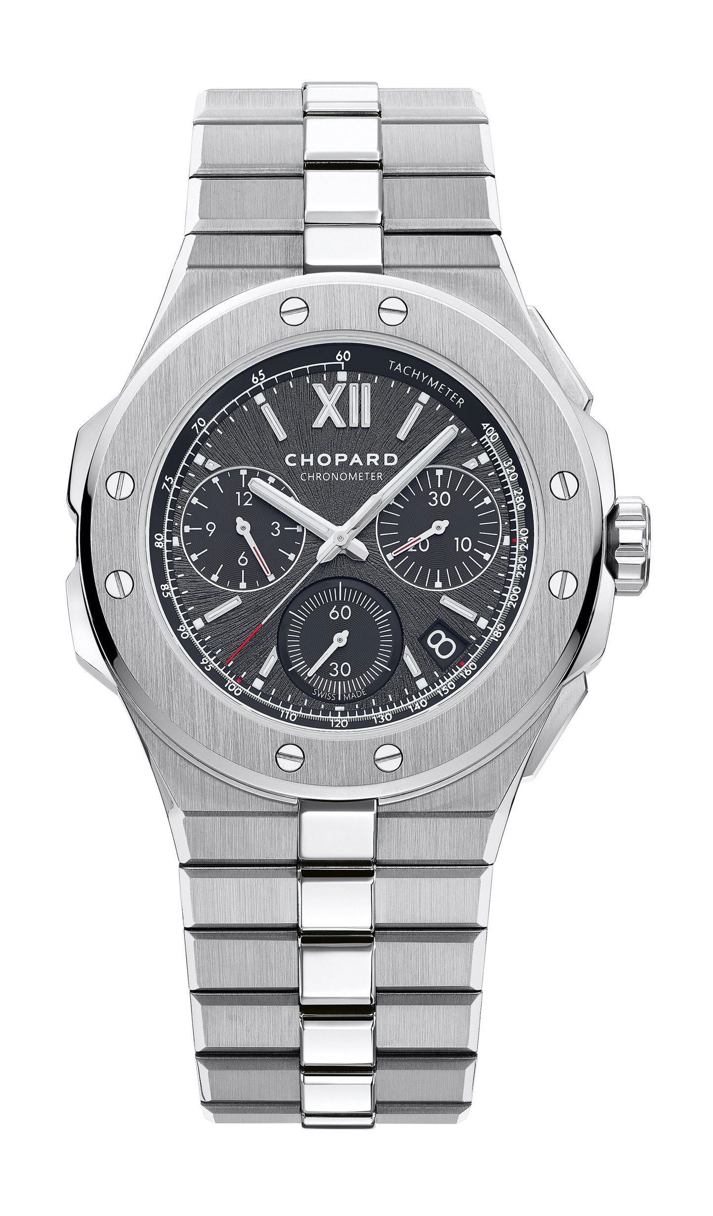 Chopard Alpine Eagle XL Chrono luxury timepiece - detailed view