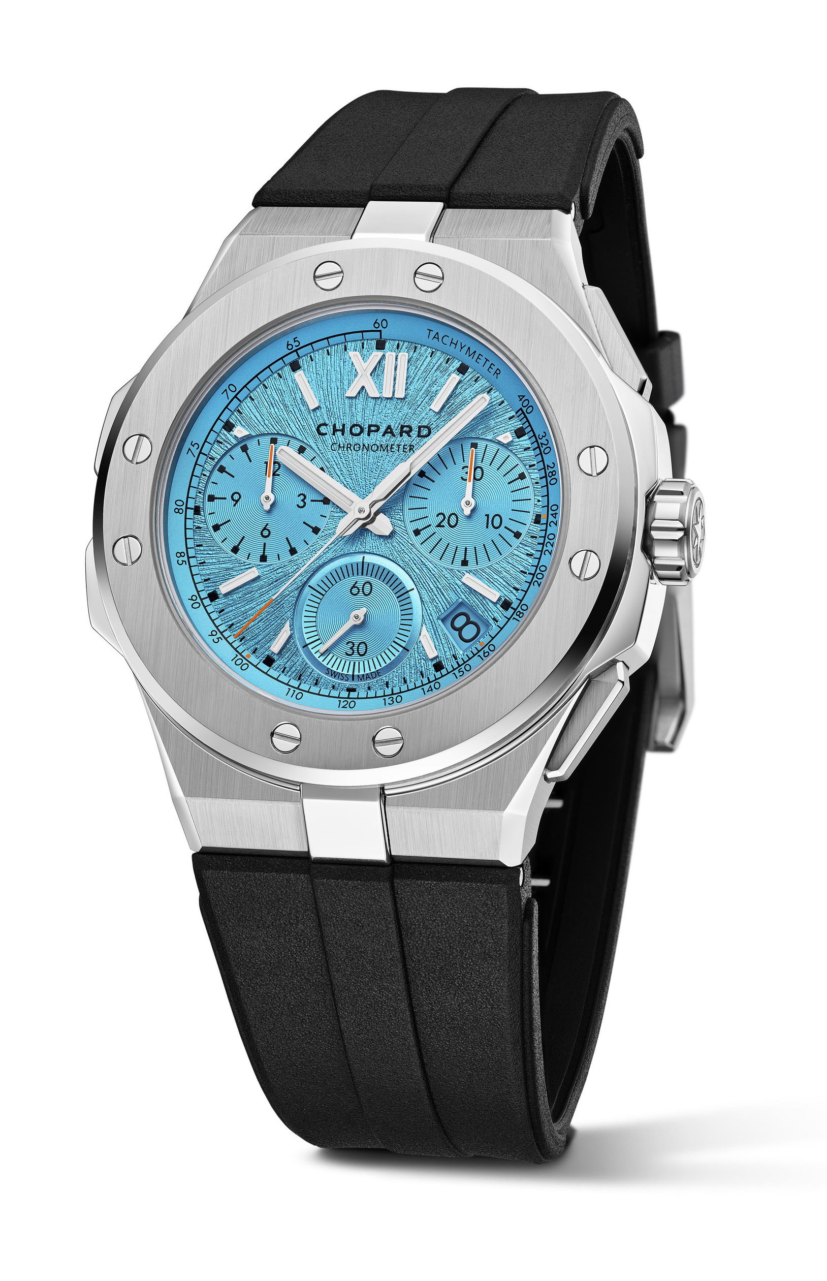 Chopard Alpine Eagle XL Chrono luxury timepiece - detailed view