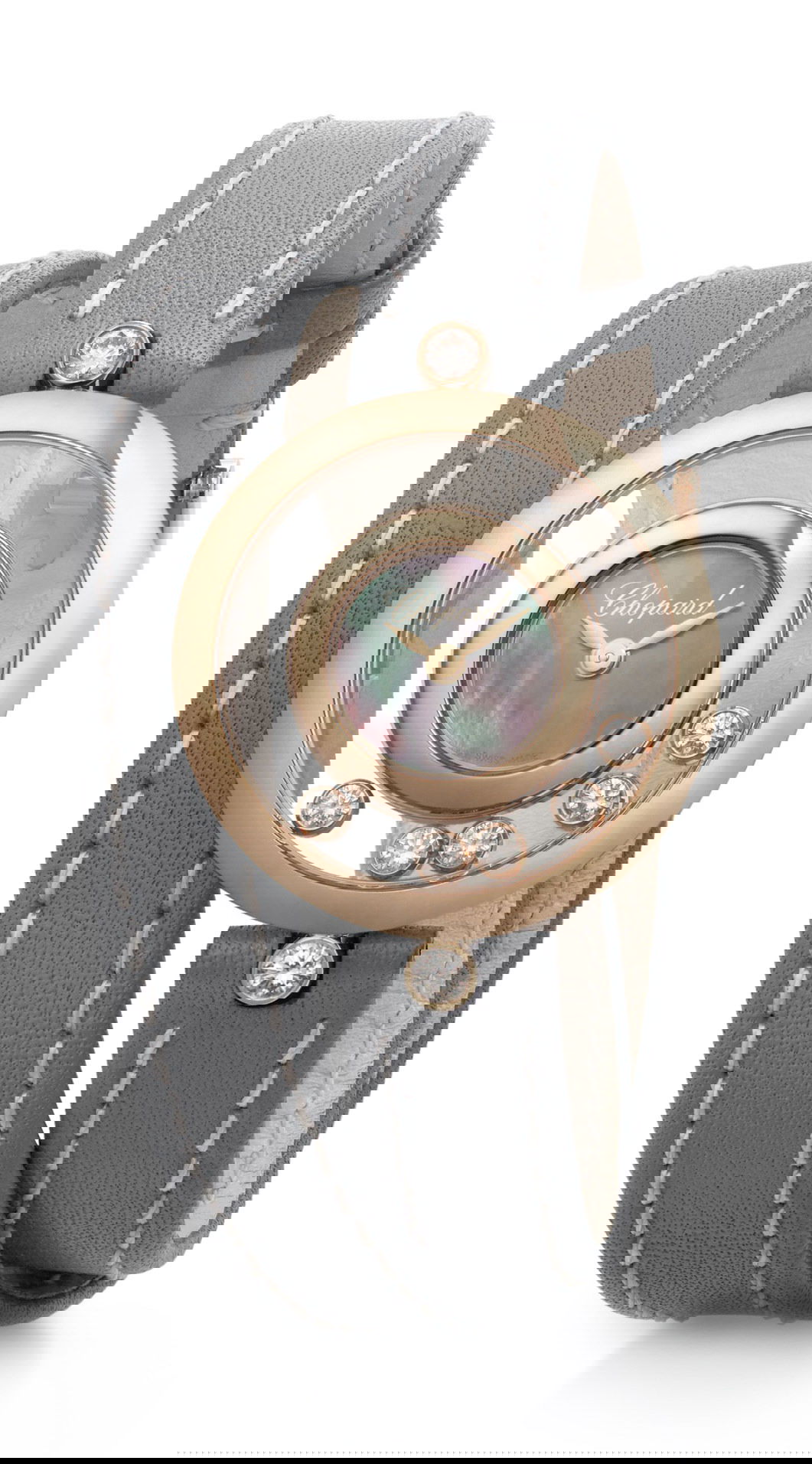 Chopard Happy Diamonds luxury timepiece - detailed view
