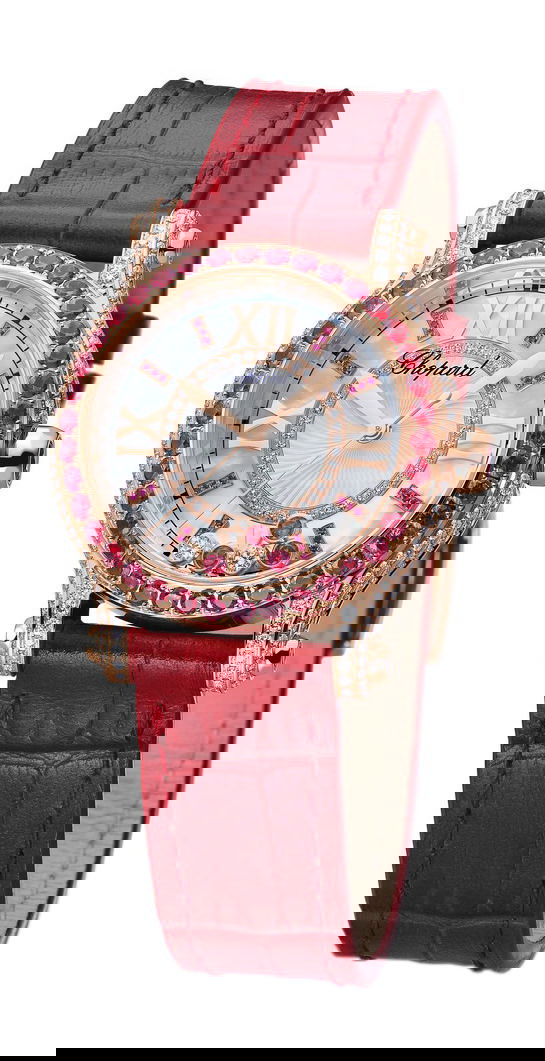 Chopard Happy Sport luxury timepiece - detailed view