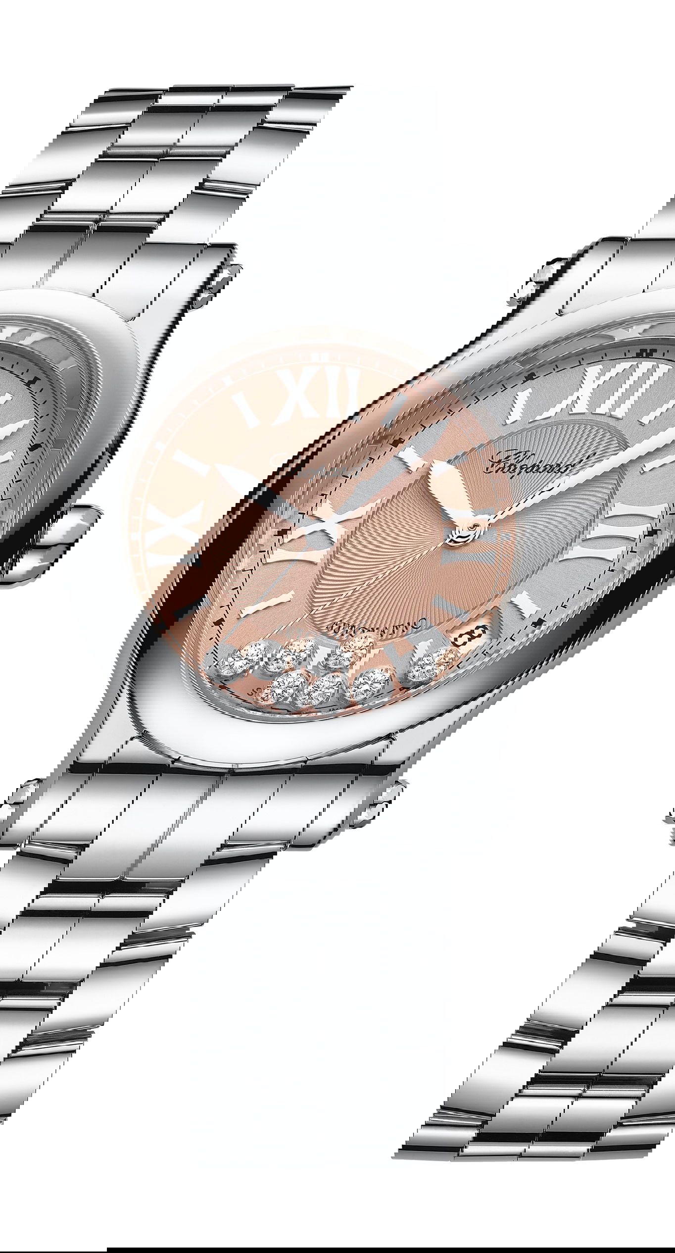 Chopard Happy Sport luxury timepiece - detailed view