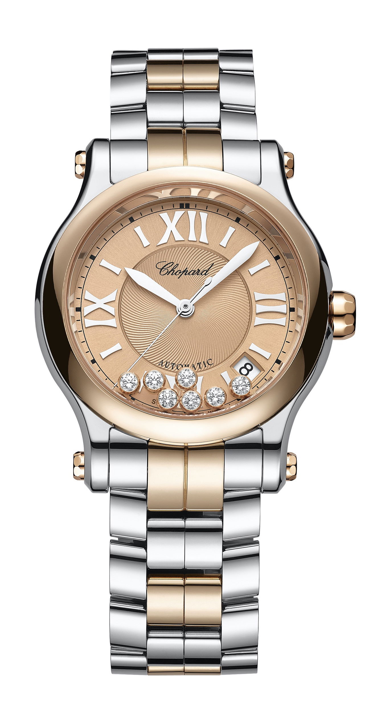 Chopard Happy Sport luxury timepiece - detailed view