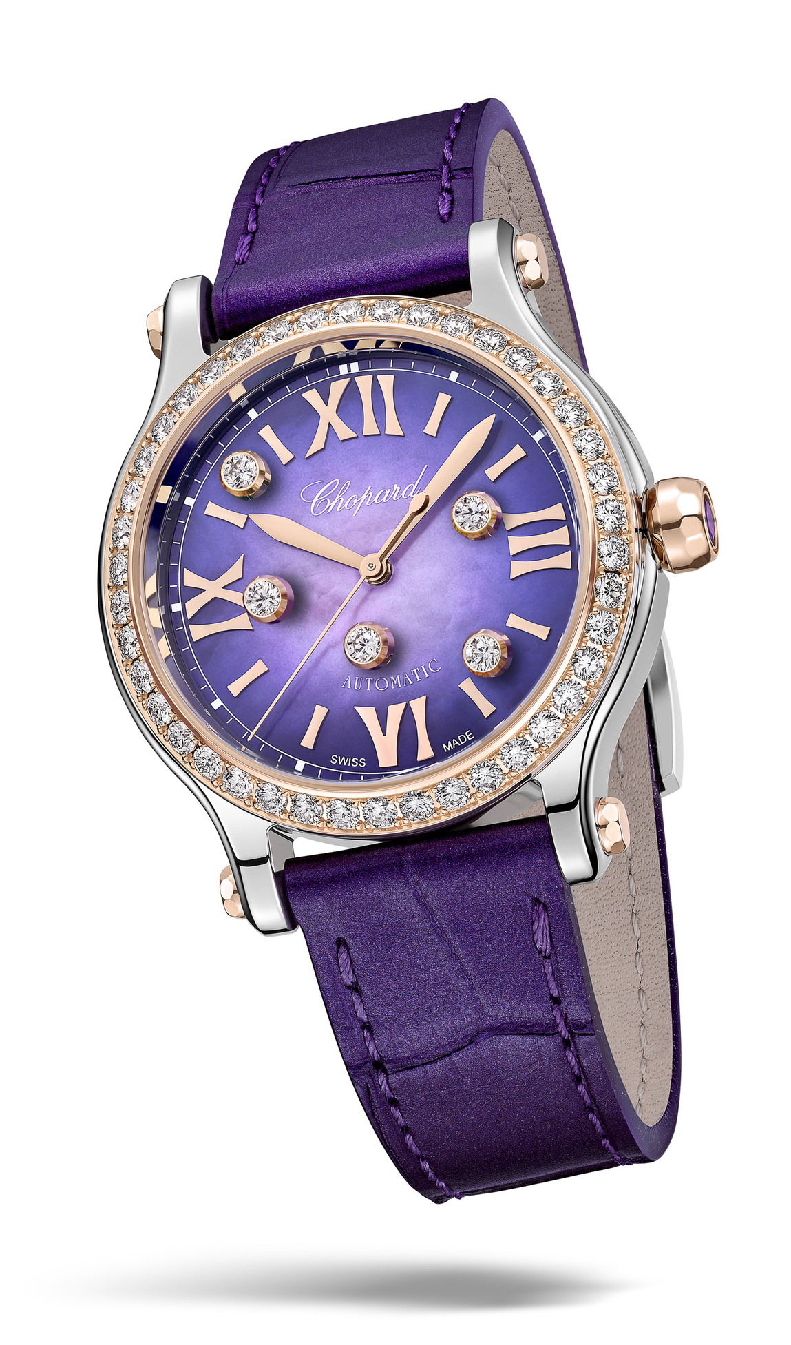 Chopard Happy Sport luxury timepiece - detailed view