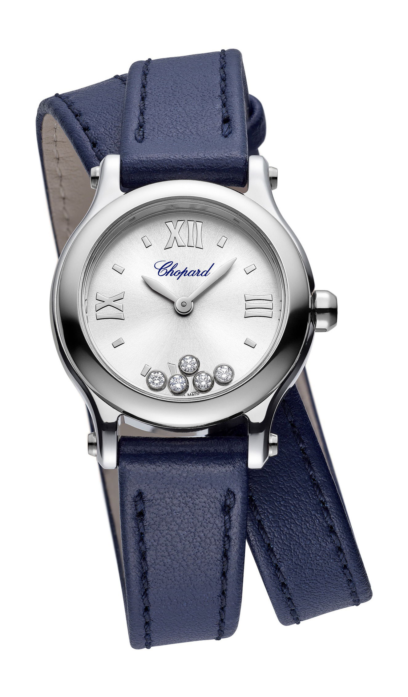 Chopard Happy Sport luxury timepiece - detailed view