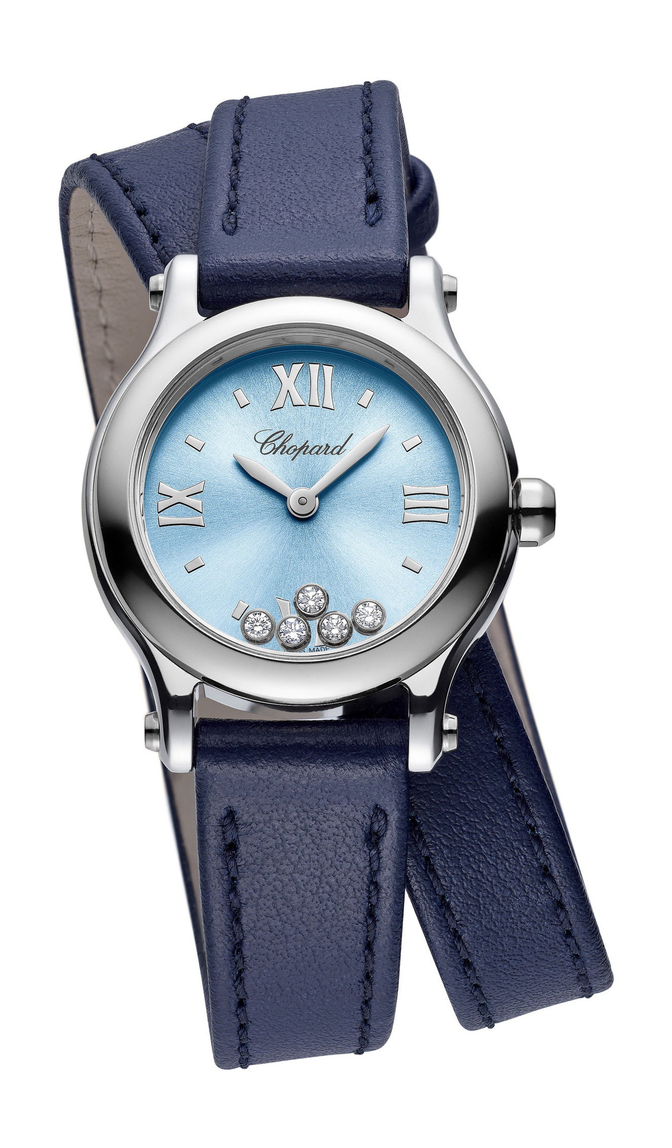 Chopard Happy Sport luxury timepiece - detailed view