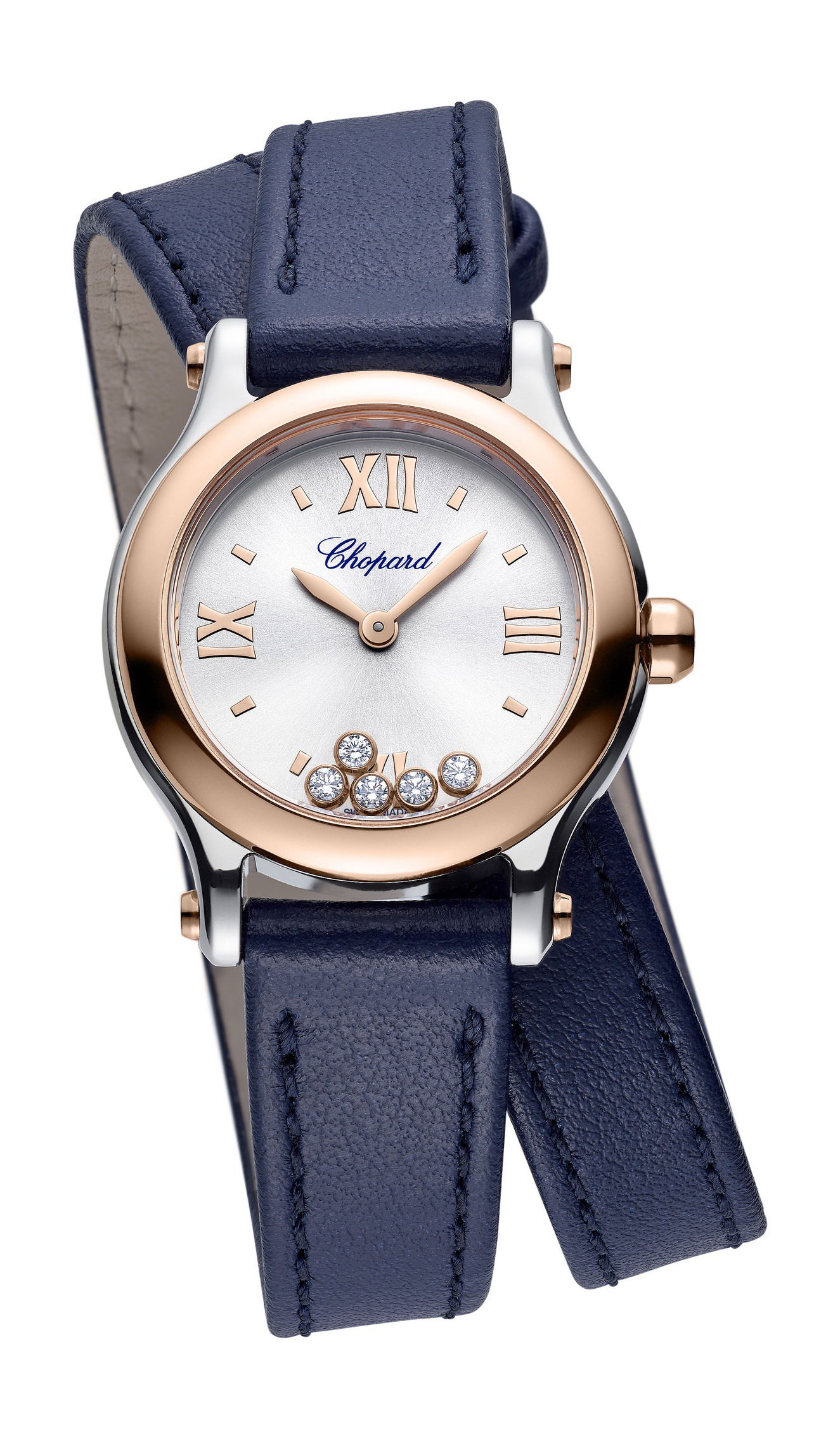 Chopard Happy Sport luxury timepiece - detailed view