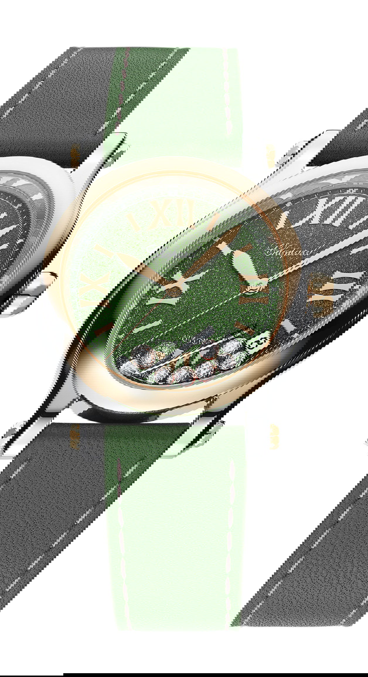 Chopard Happy Sport Golf Edition luxury timepiece - detailed view