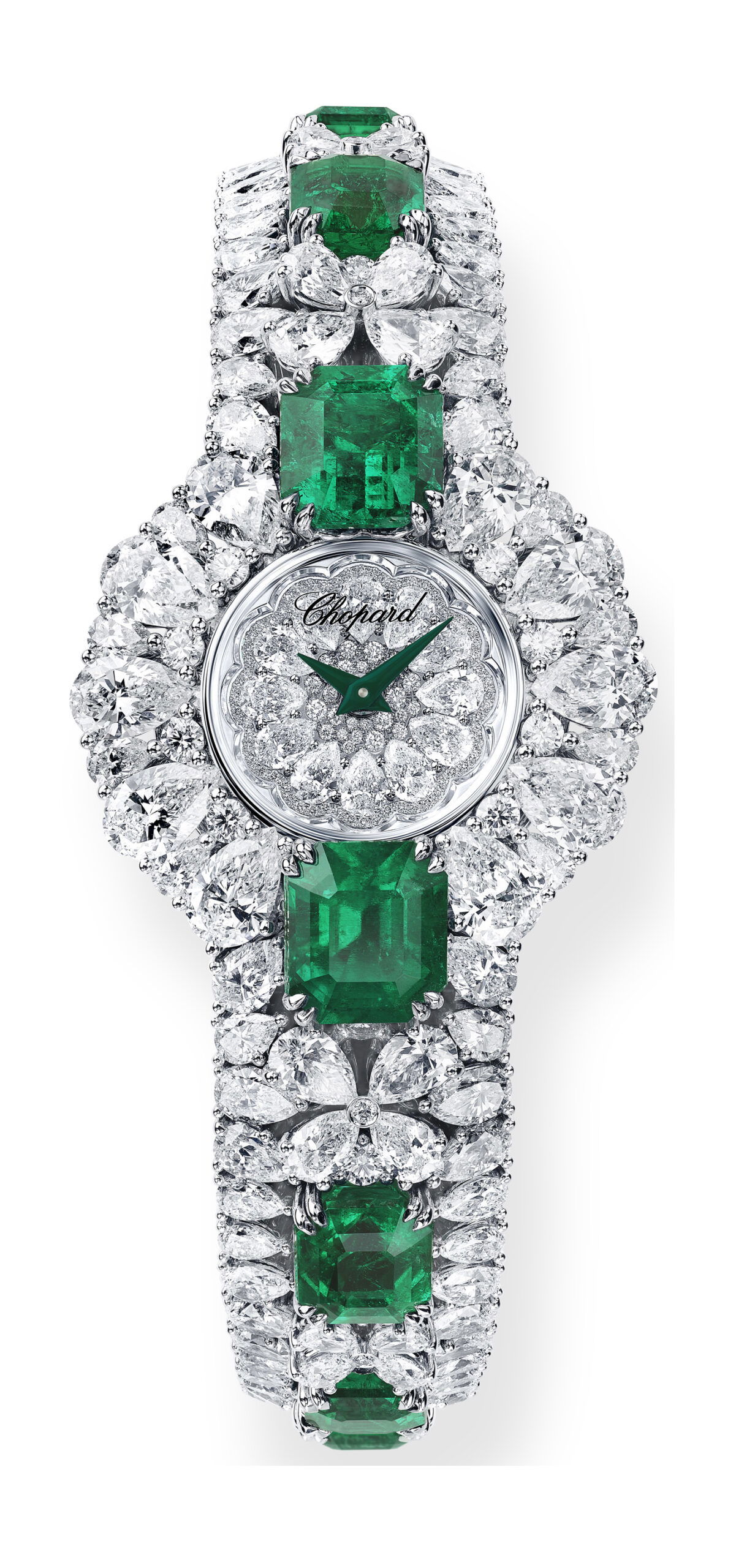 Chopard Haute Joaillerie luxury timepiece - detailed view