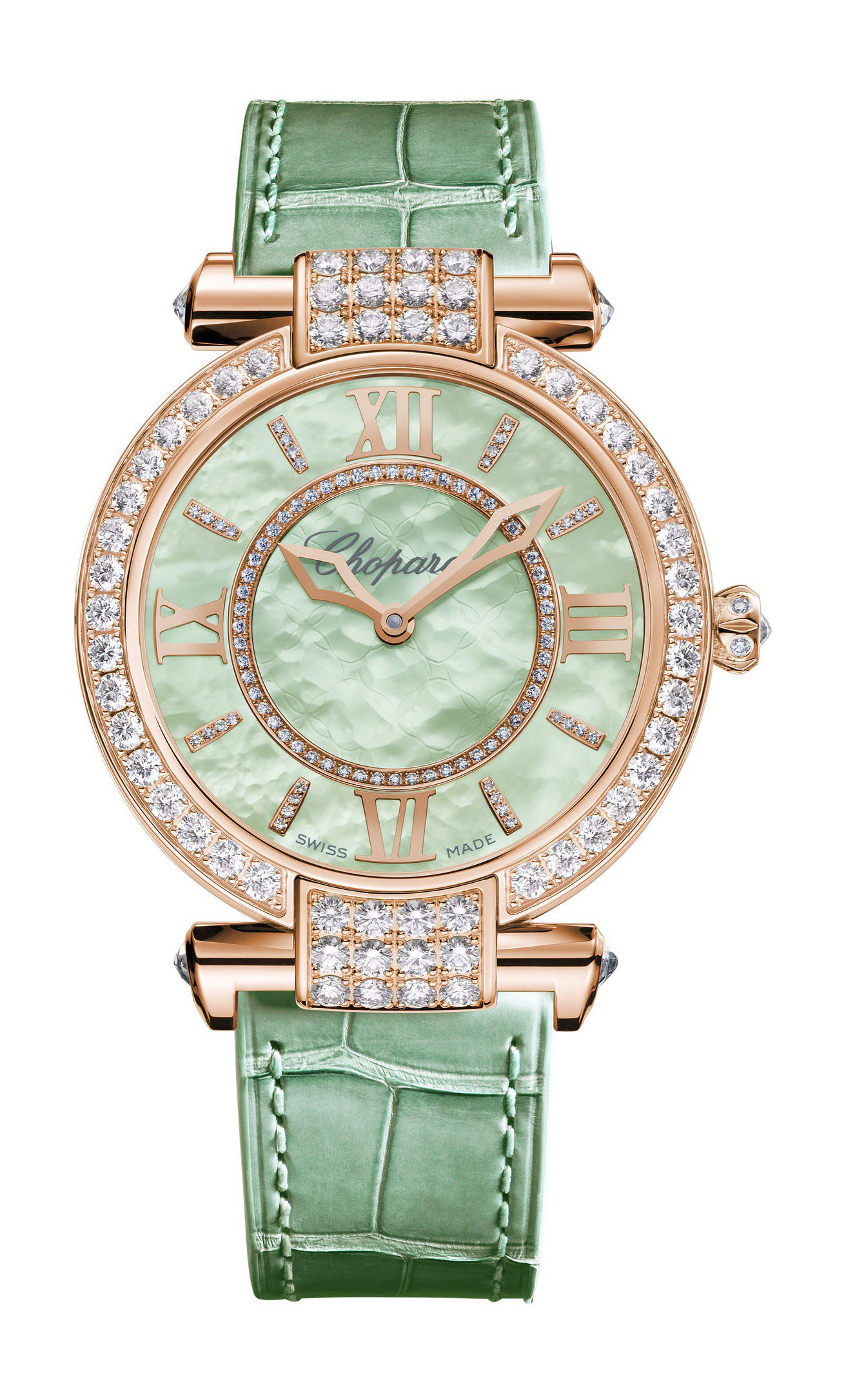 Chopard Imperiale Joaillerie luxury timepiece - detailed view