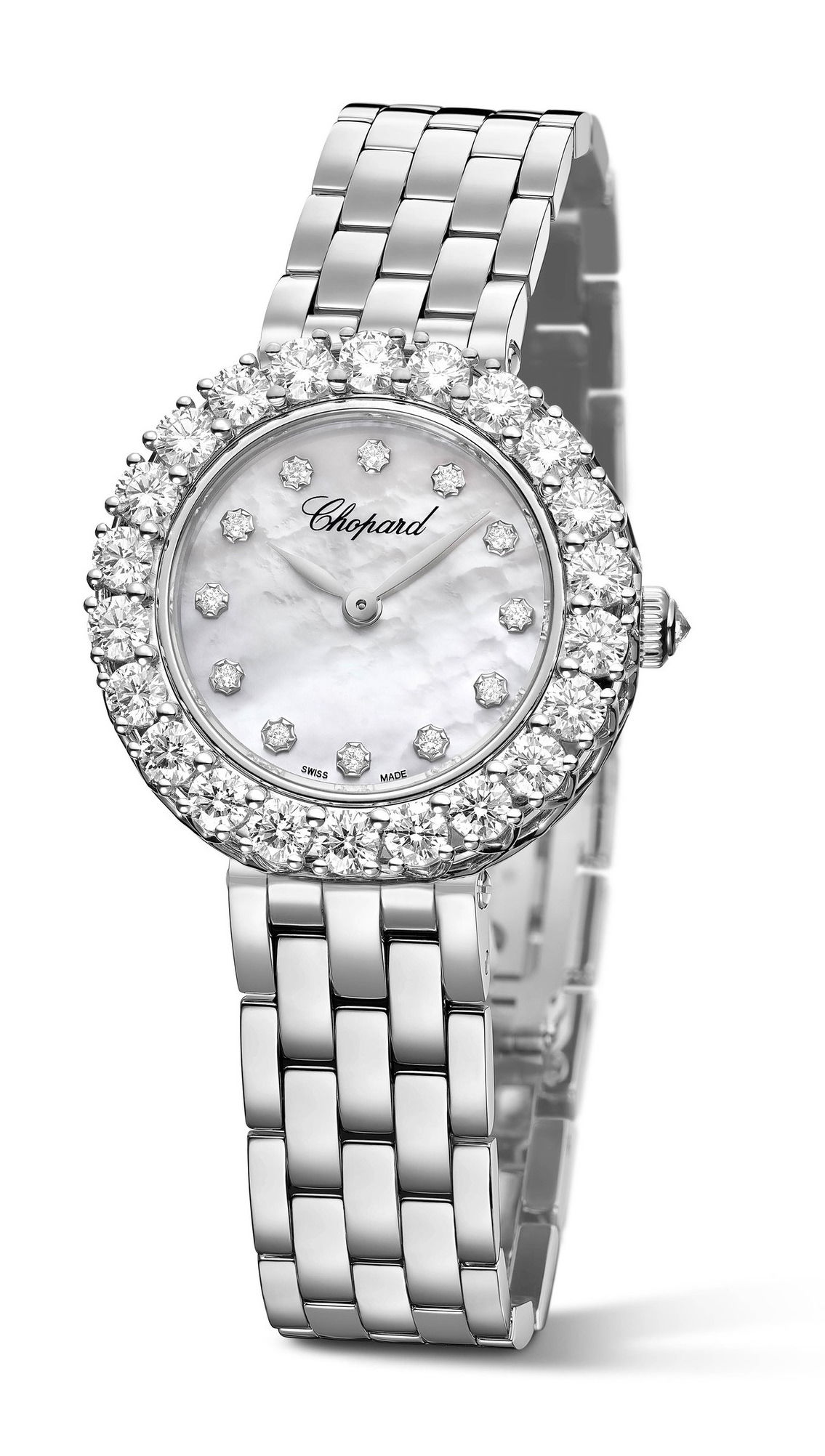 Chopard L’Heure du Diamant luxury timepiece - detailed view