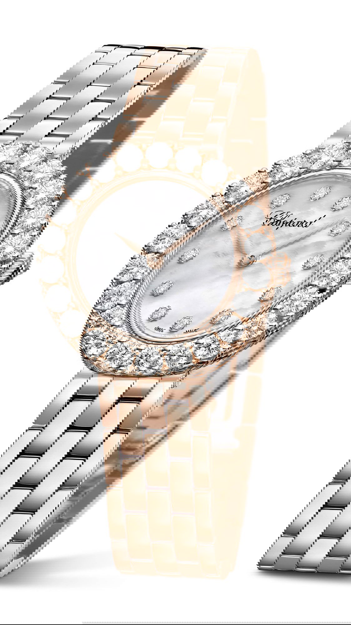 Chopard L’Heure du Diamant luxury timepiece - detailed view