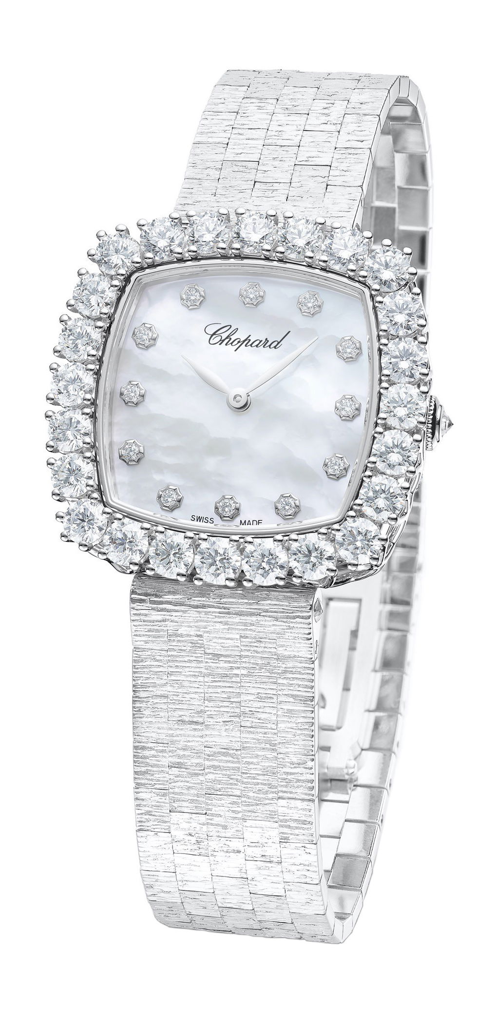 Chopard L’Heure du Diamant luxury timepiece - detailed view