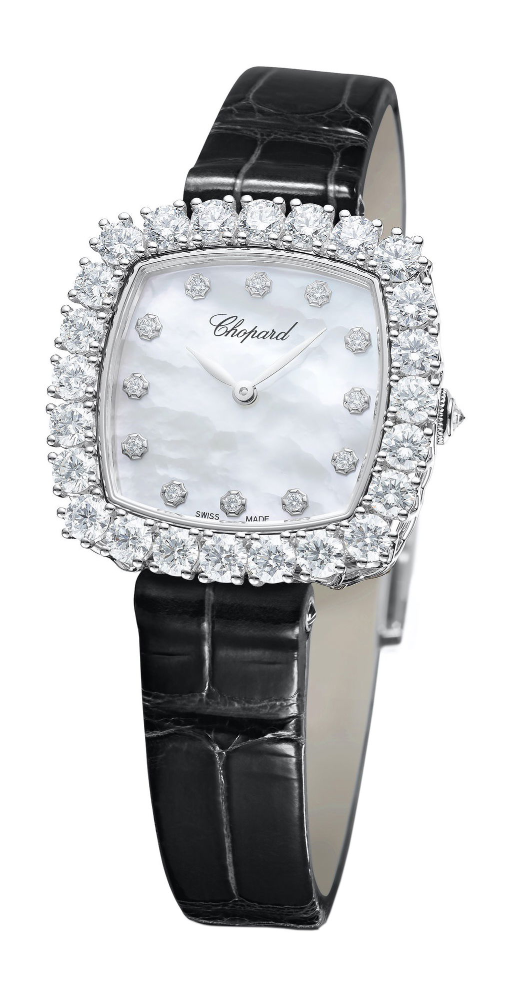 Chopard L’Heure du Diamant luxury timepiece - detailed view