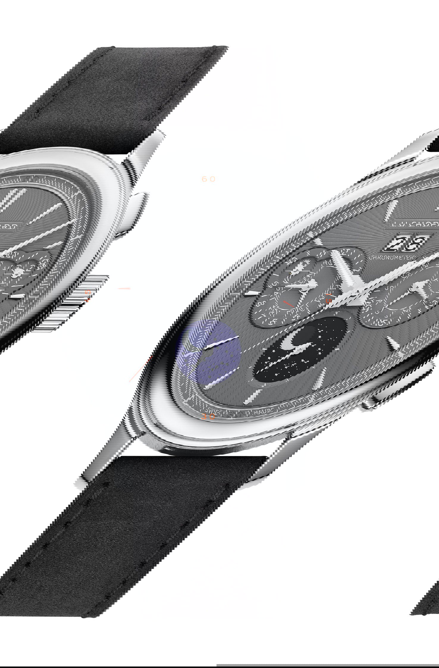Chopard L.U.C Perpetual Chrono luxury timepiece - detailed view