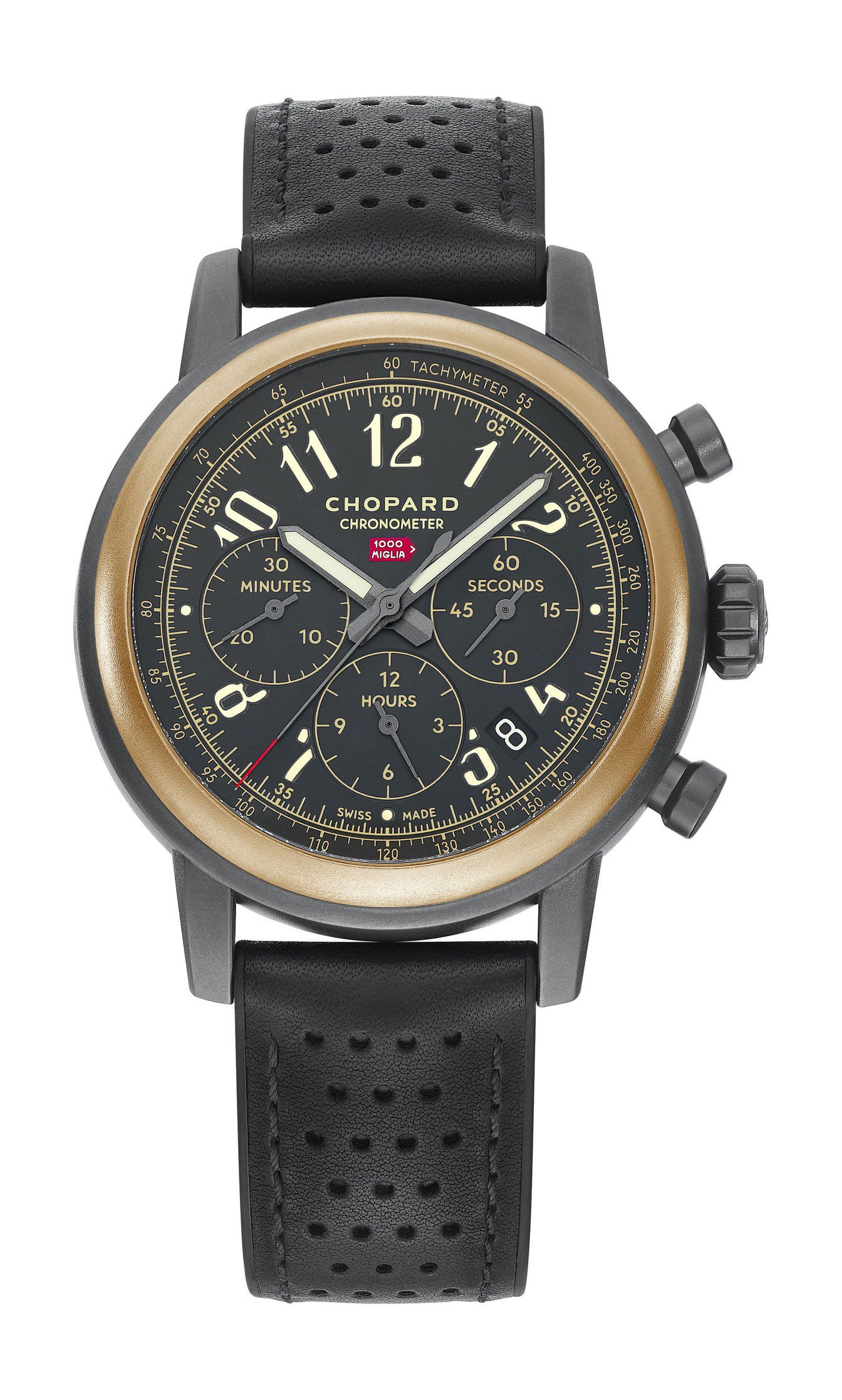 Chopard Mille Miglia 2020 Race Edition luxury timepiece - detailed view