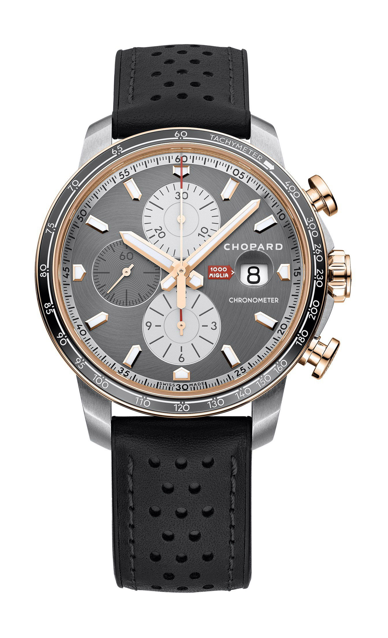 Chopard Mille Miglia 2021 Race Edition luxury timepiece - detailed view