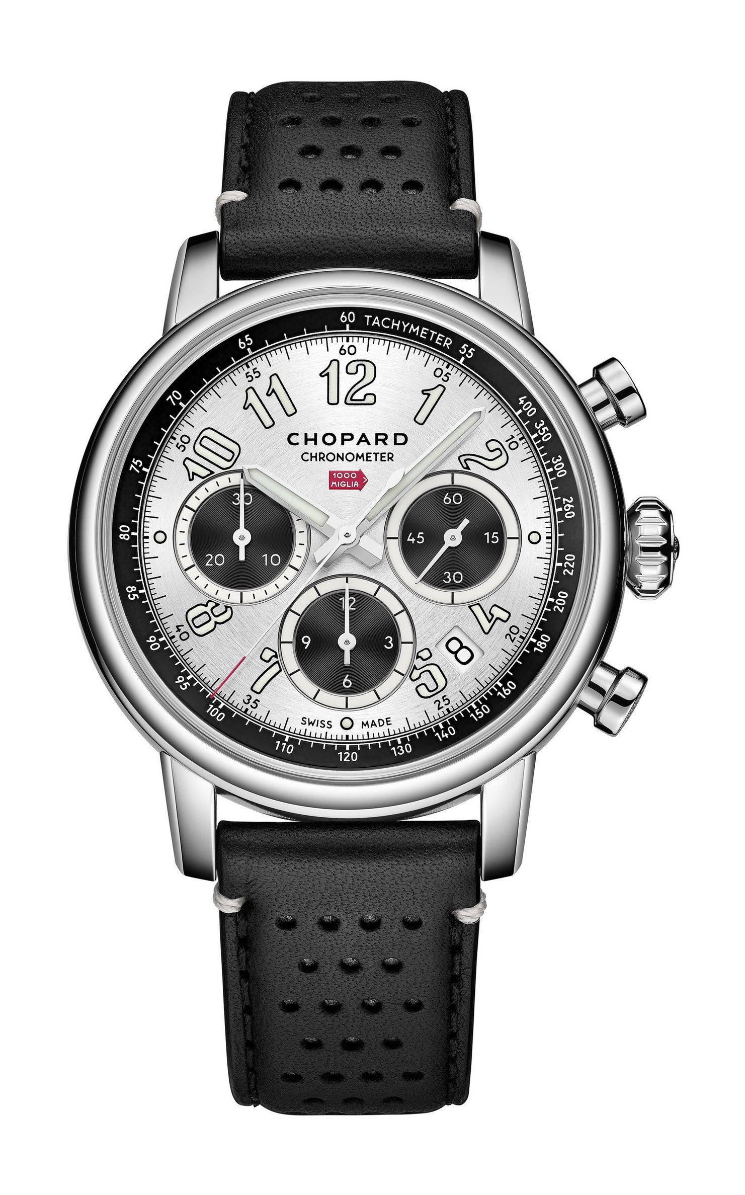 Chopard Mille Miglia Chronograph luxury timepiece - detailed view