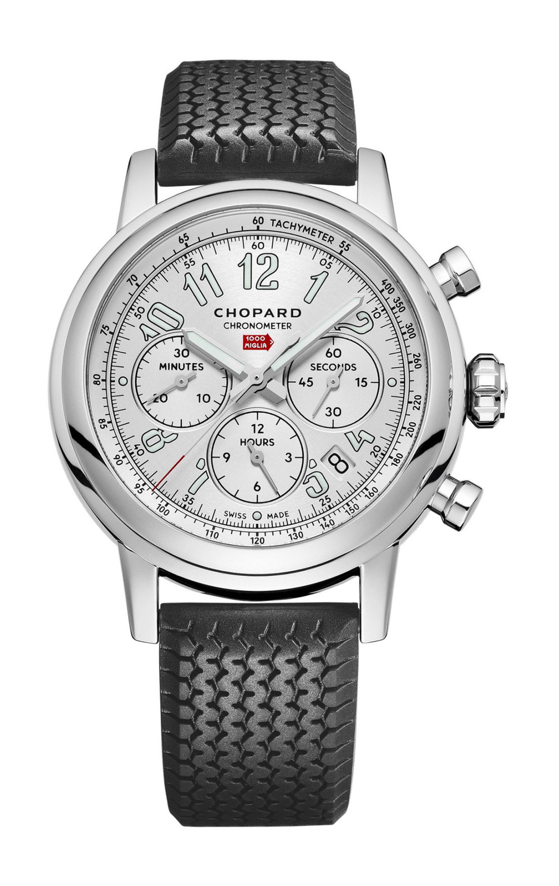 Chopard Mille Miglia Classic Chronograph luxury timepiece - detailed view