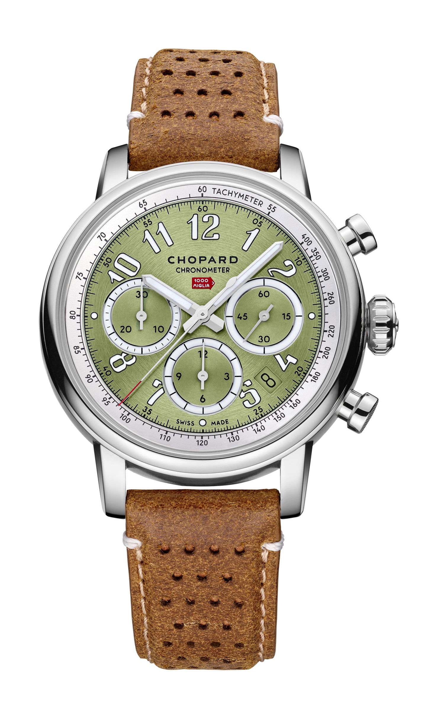 Chopard Mille Miglia Classic Chronograph luxury timepiece - detailed view