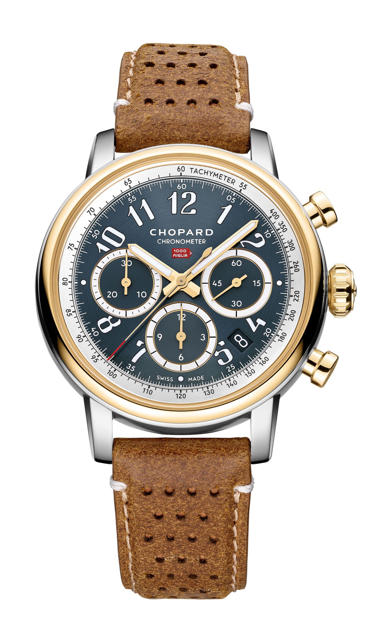 Chopard Mille Miglia Classic Chronograph luxury timepiece - detailed view