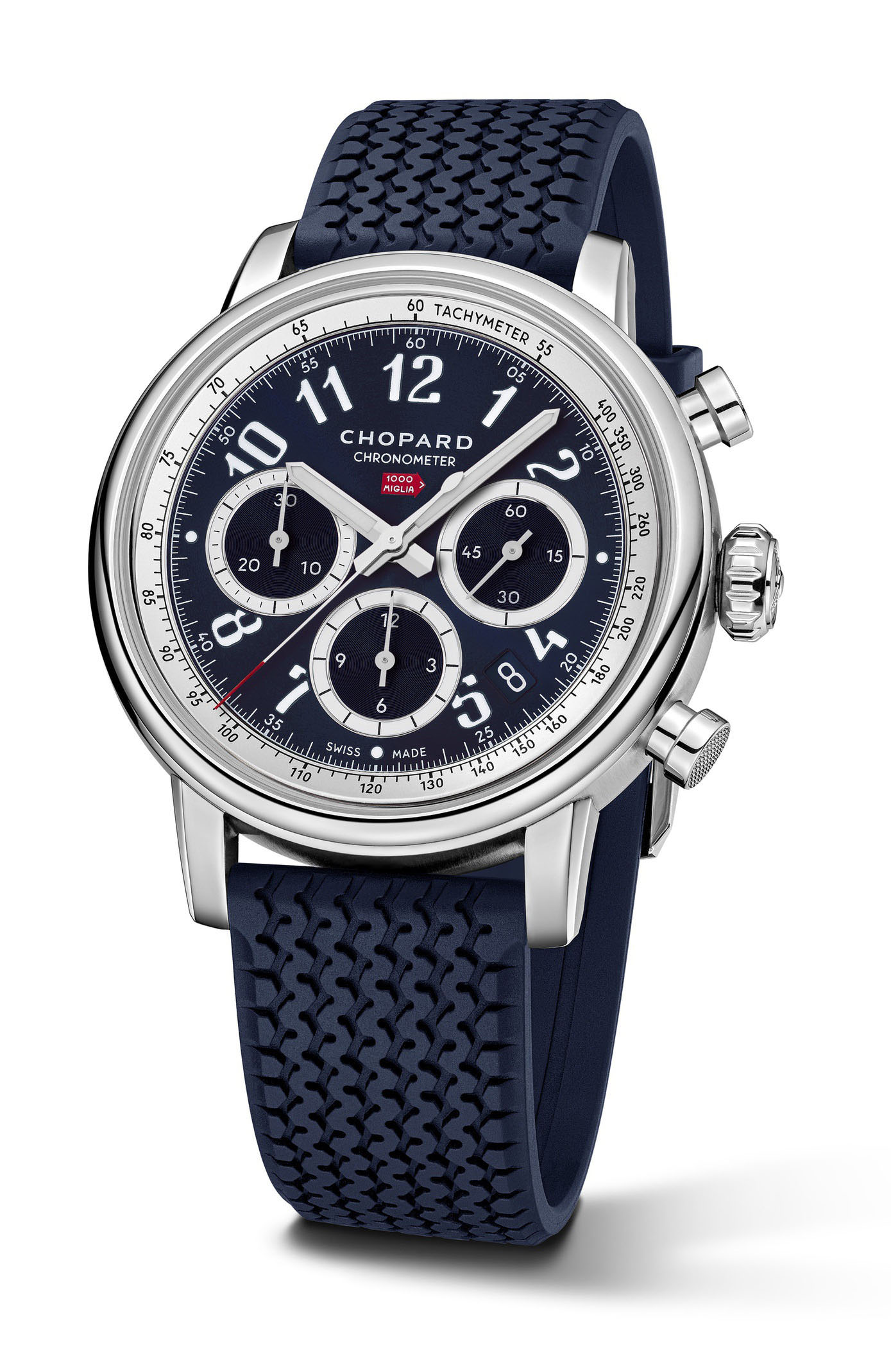 Chopard Mille Miglia Classic Chronograph JX7 luxury timepiece - detailed view