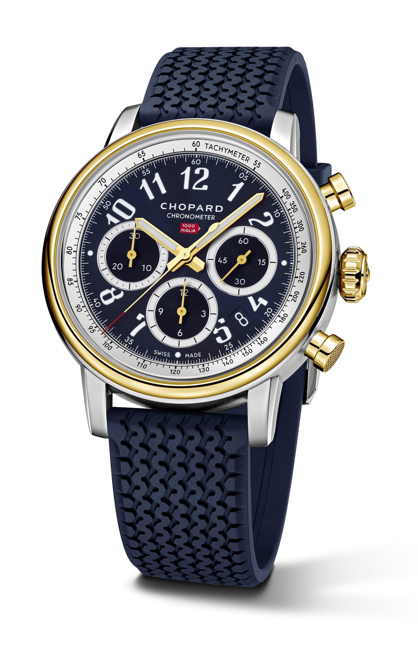 Chopard Mille Miglia Classic Chronograph JX7 luxury timepiece - detailed view