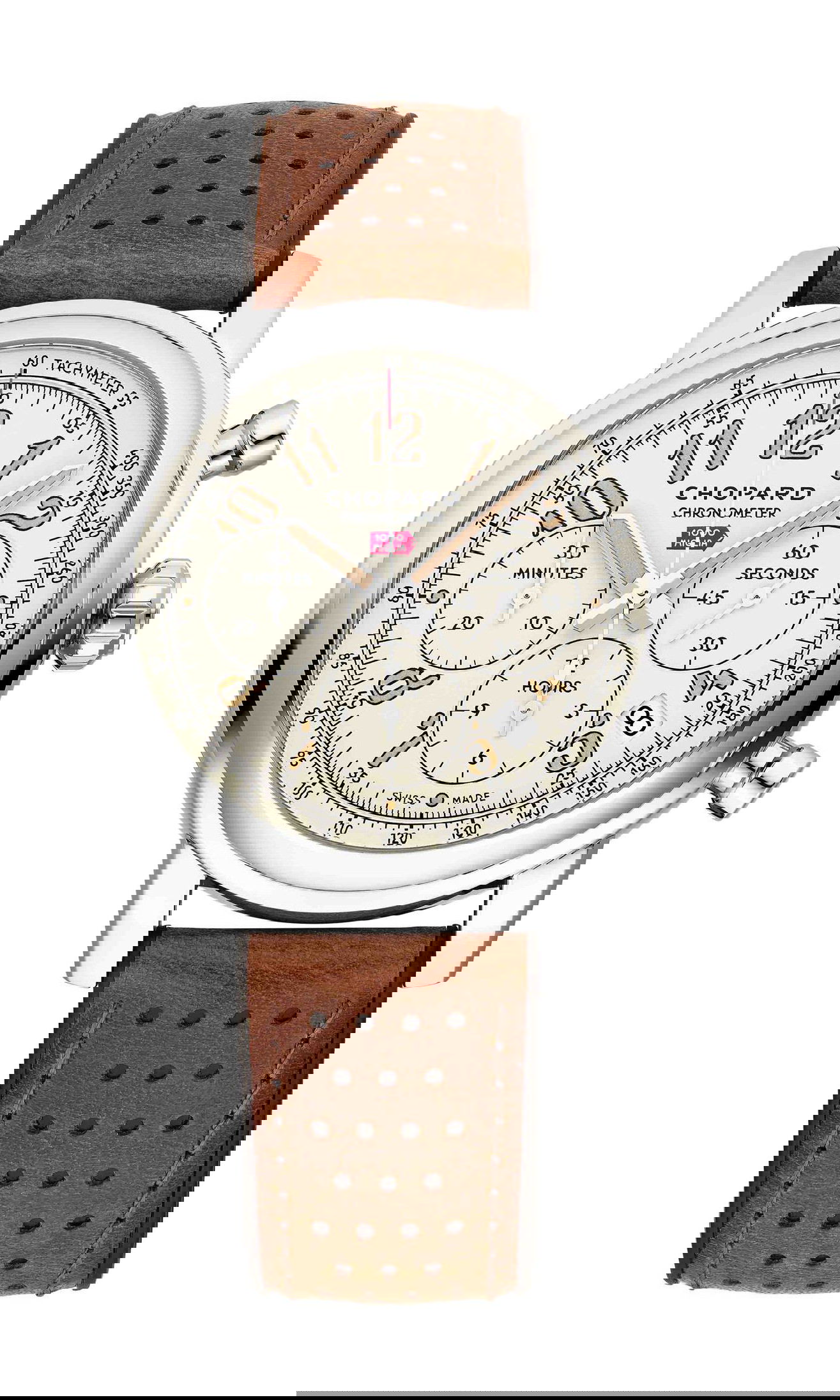 Chopard Mille Miglia Classic Chronograph Raticosa luxury timepiece - detailed view
