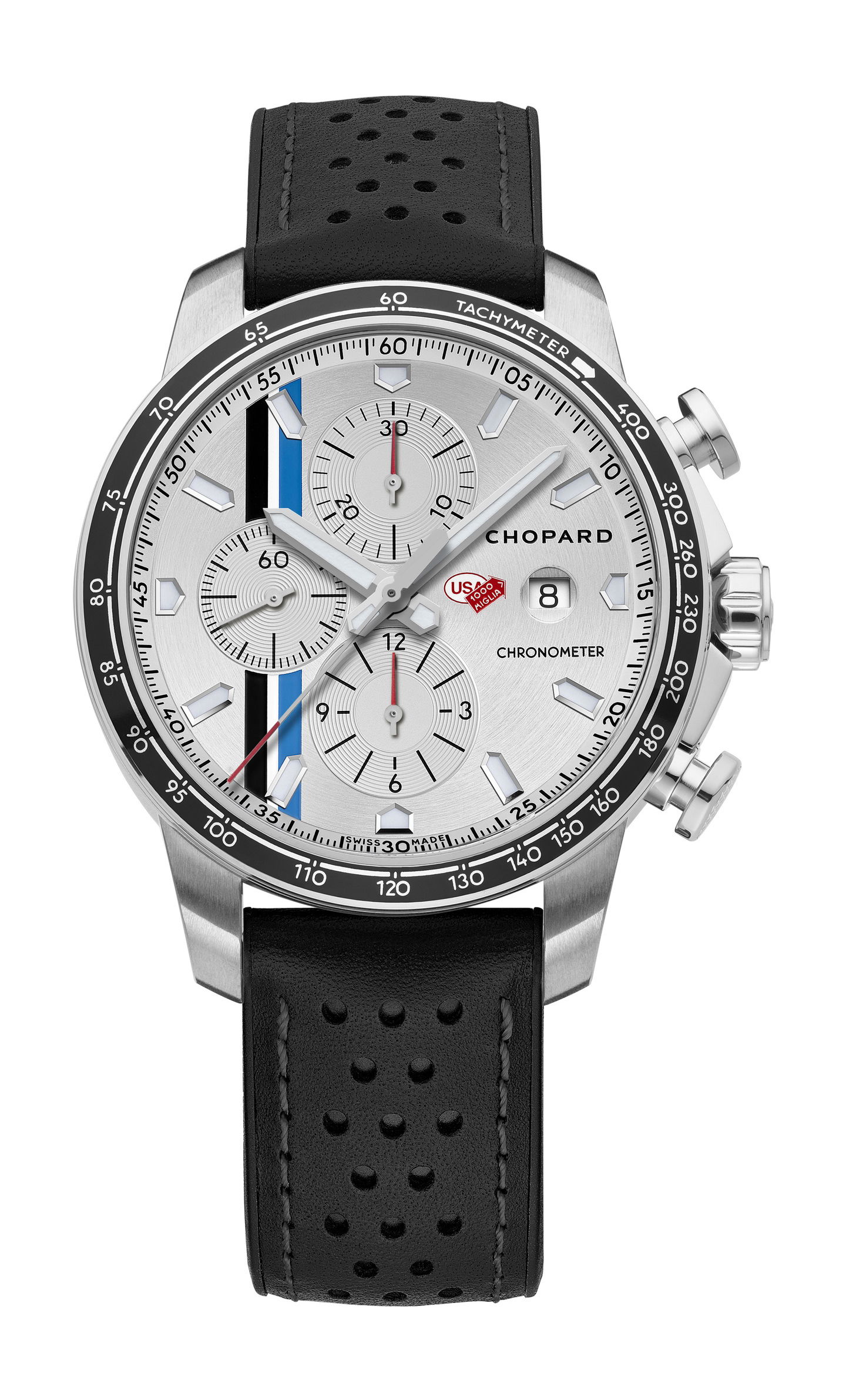 Chopard Mille Miglia GTS Automatic Chrono California Mille 32nd Edition luxury timepiece - detailed view