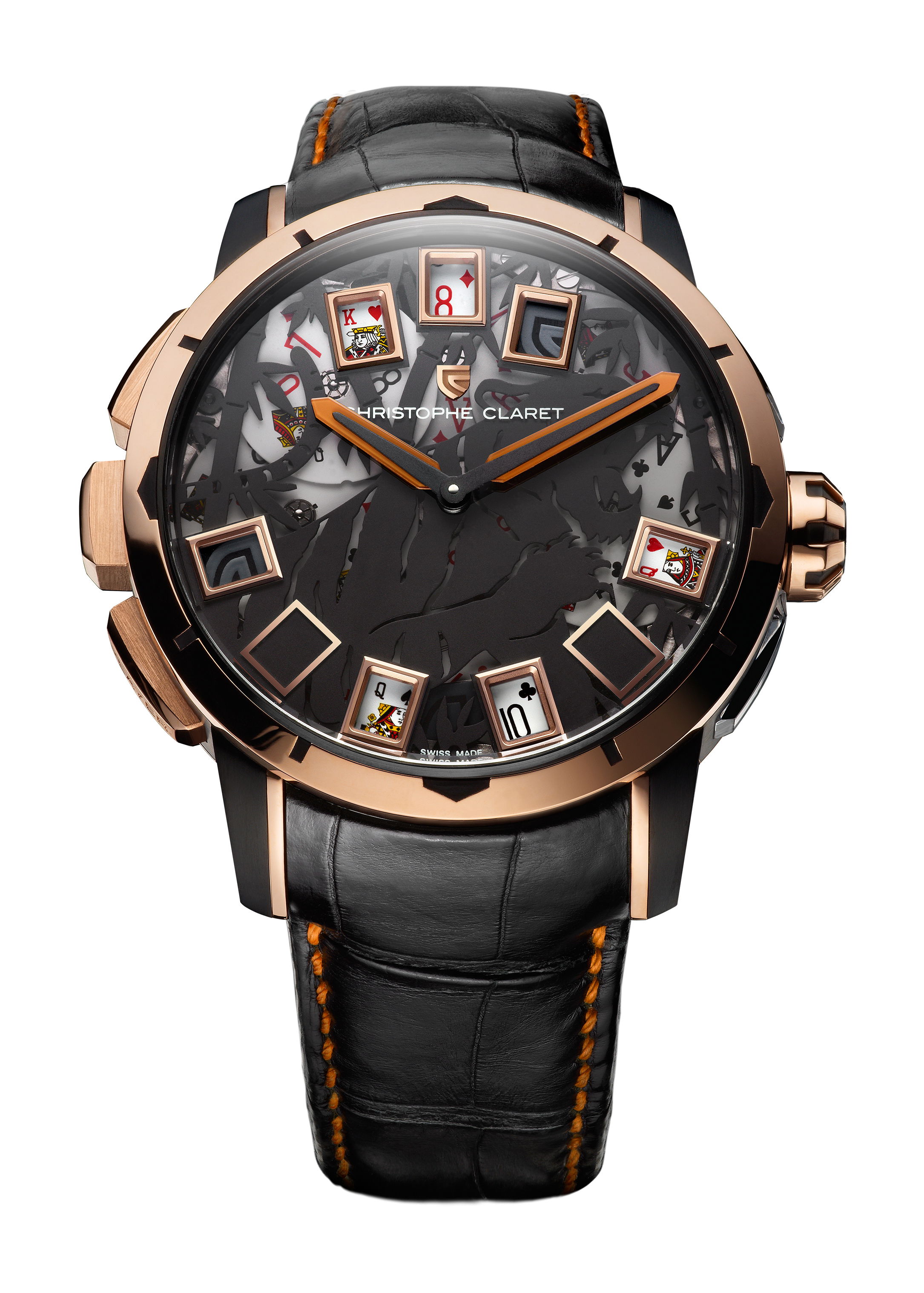 Christophe Claret Blackjack luxury timepiece - detailed view