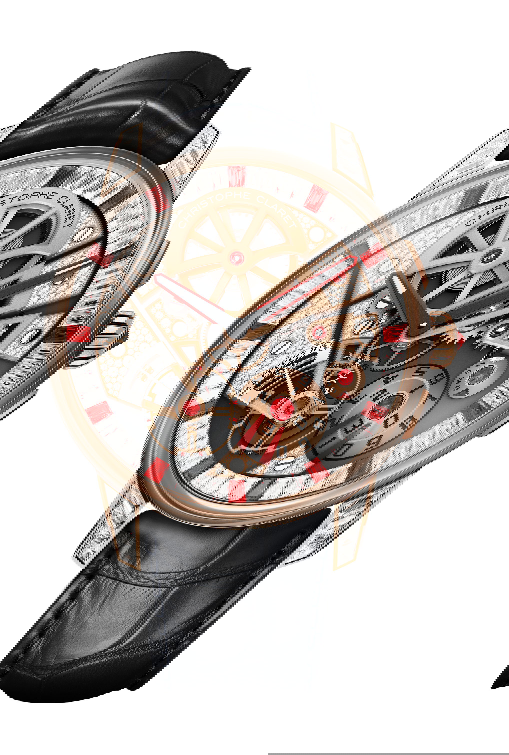 Christophe Claret Maestro luxury timepiece - detailed view