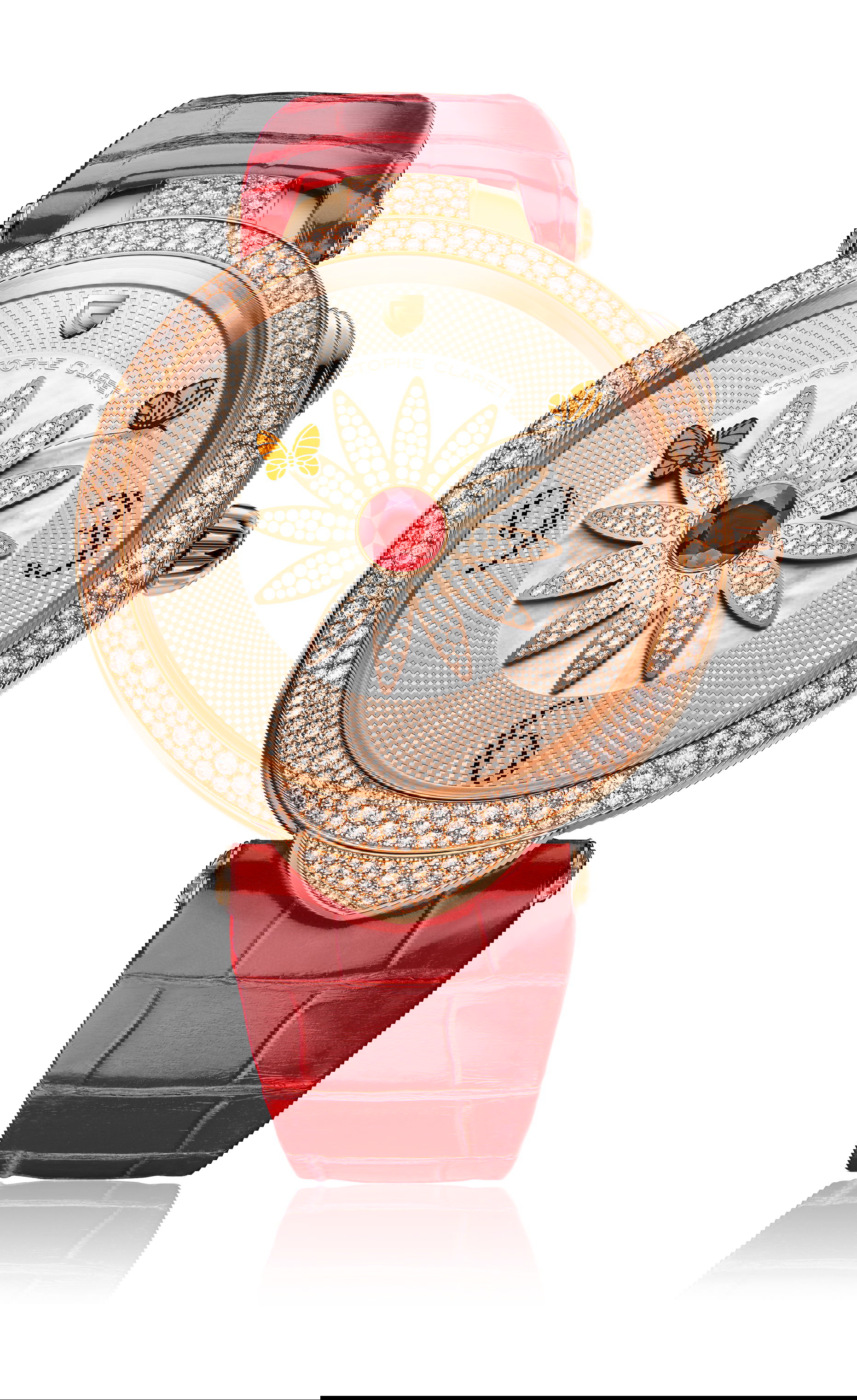 Christophe Claret Marguerite 37mm luxury timepiece - detailed view