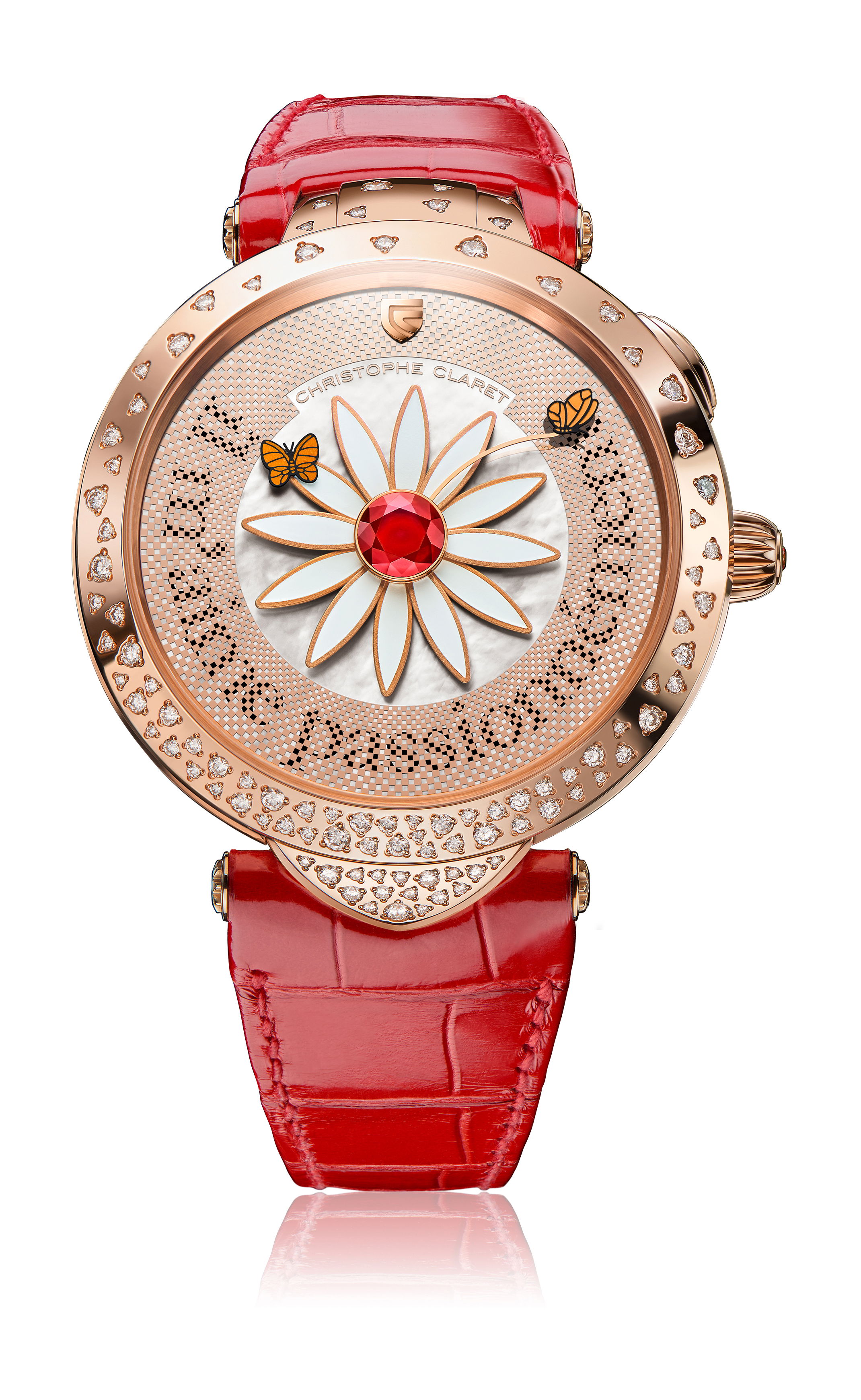 Christophe Claret Marguerite luxury timepiece - detailed view