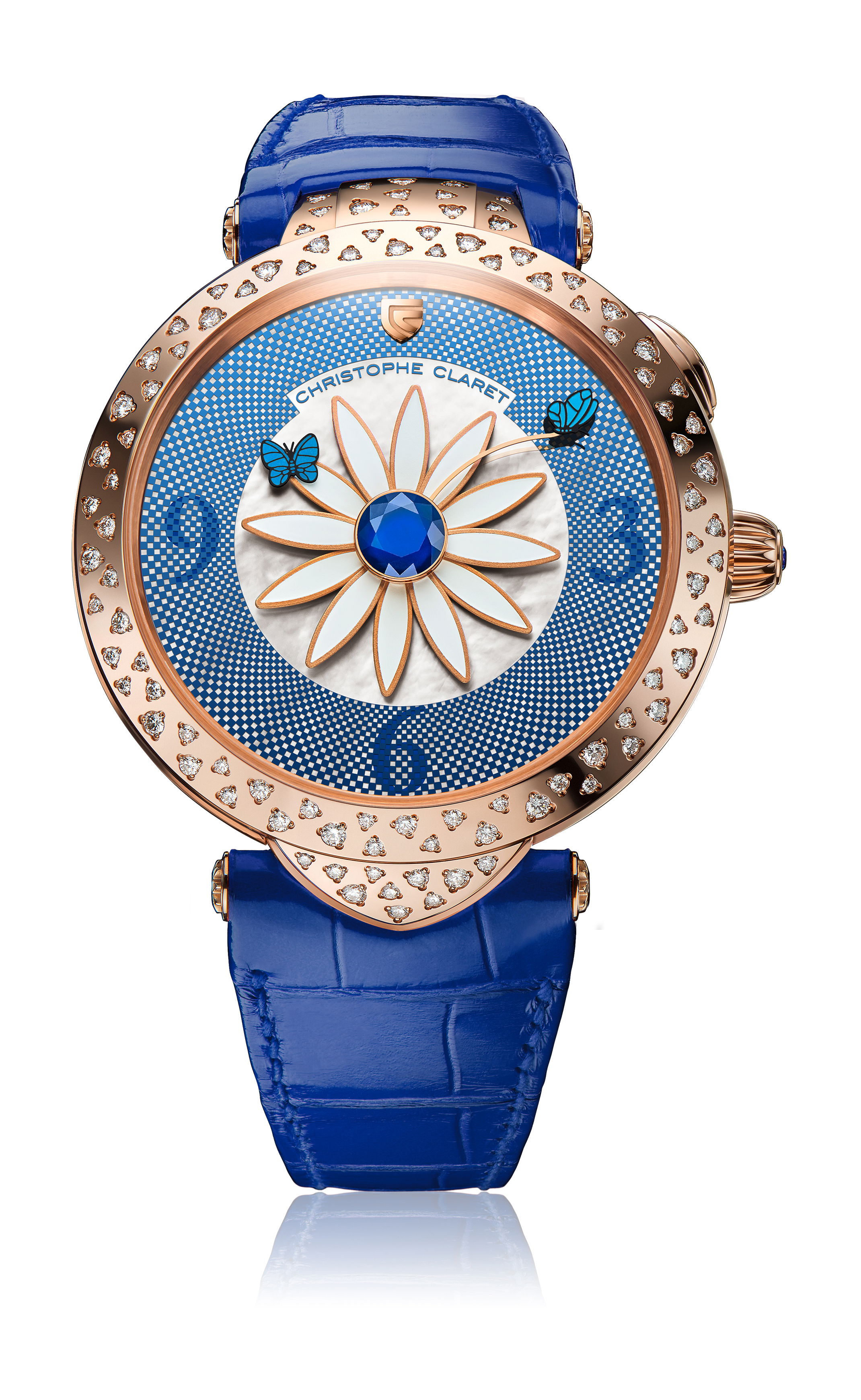 Christophe Claret Marguerite luxury timepiece - detailed view