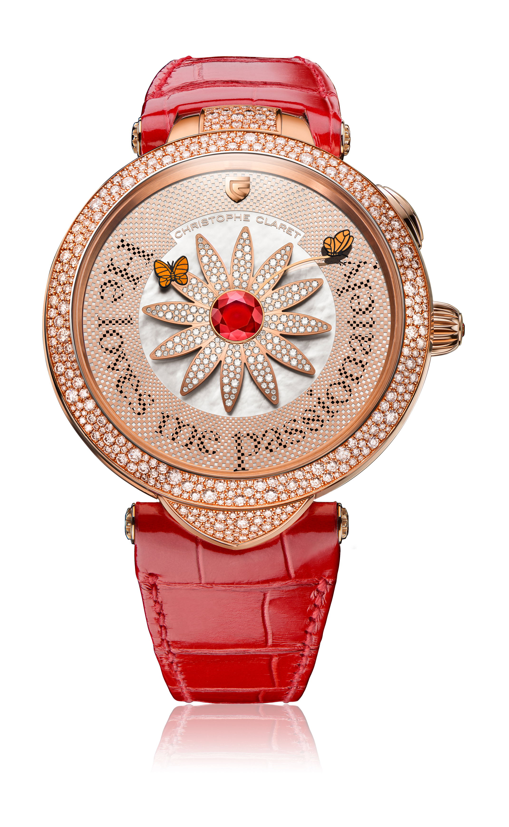 Christophe Claret Marguerite luxury timepiece - detailed view
