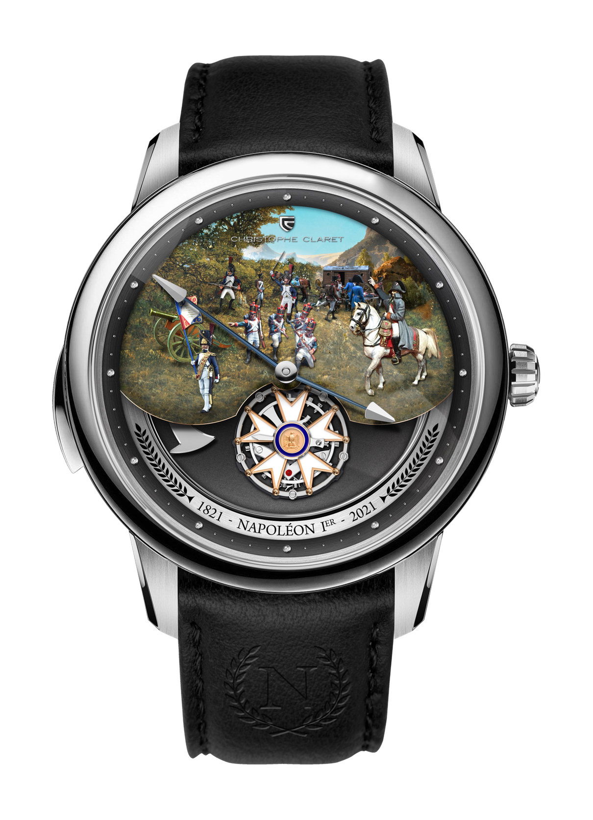 Christophe Claret Napoléon luxury timepiece - detailed view