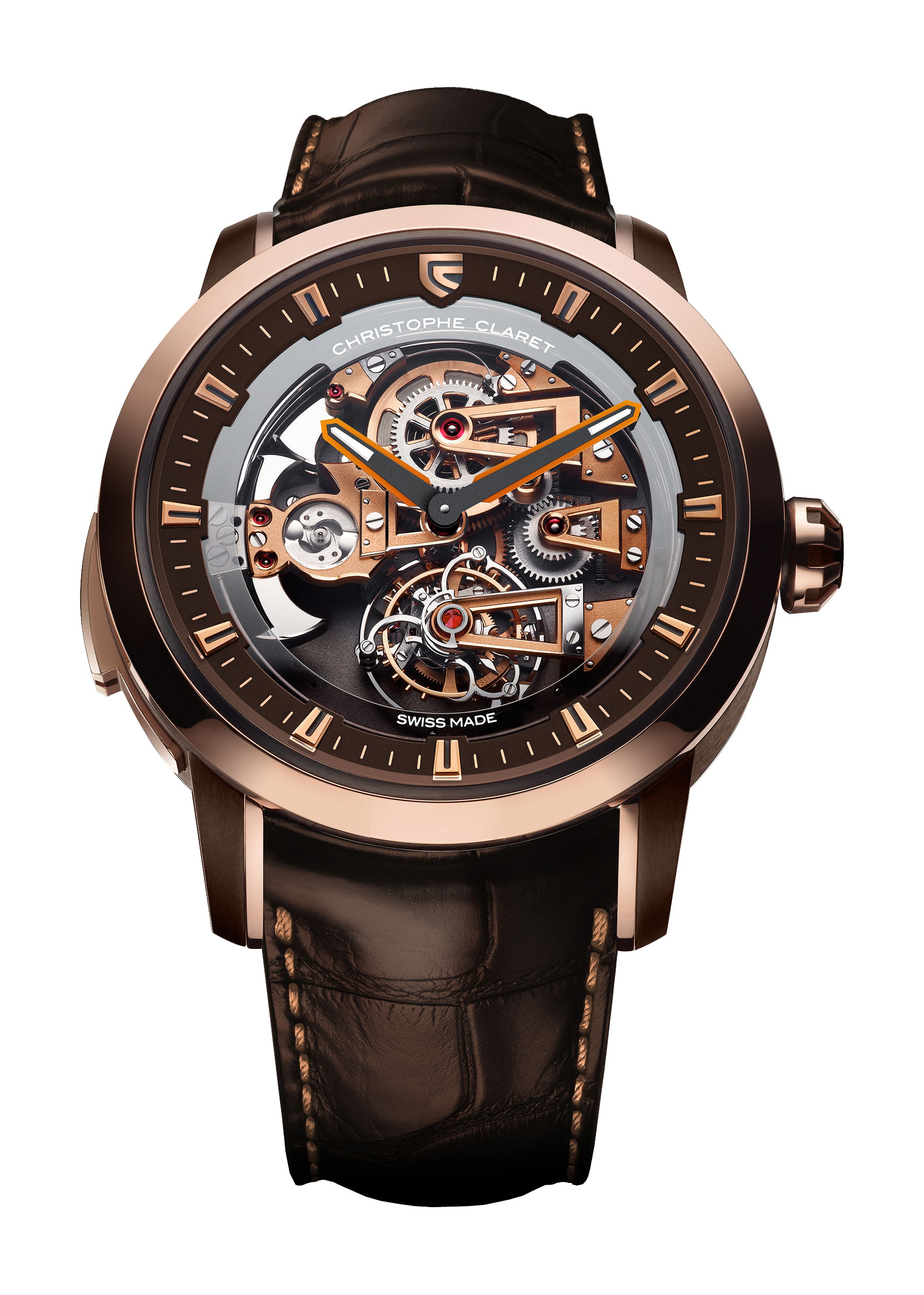 Christophe Claret Soprano luxury timepiece - detailed view